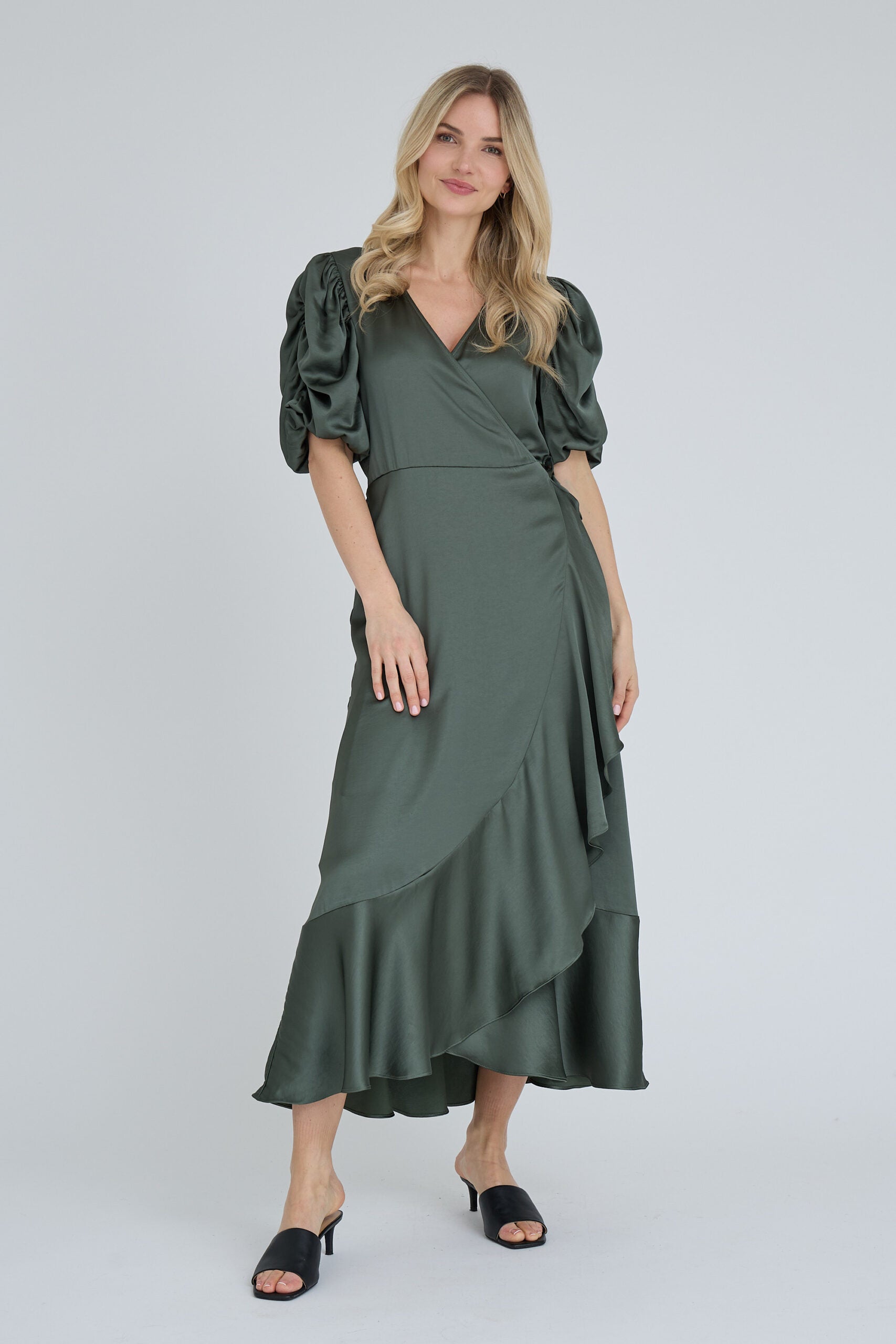 A-view Sinda Dress - Dark Green