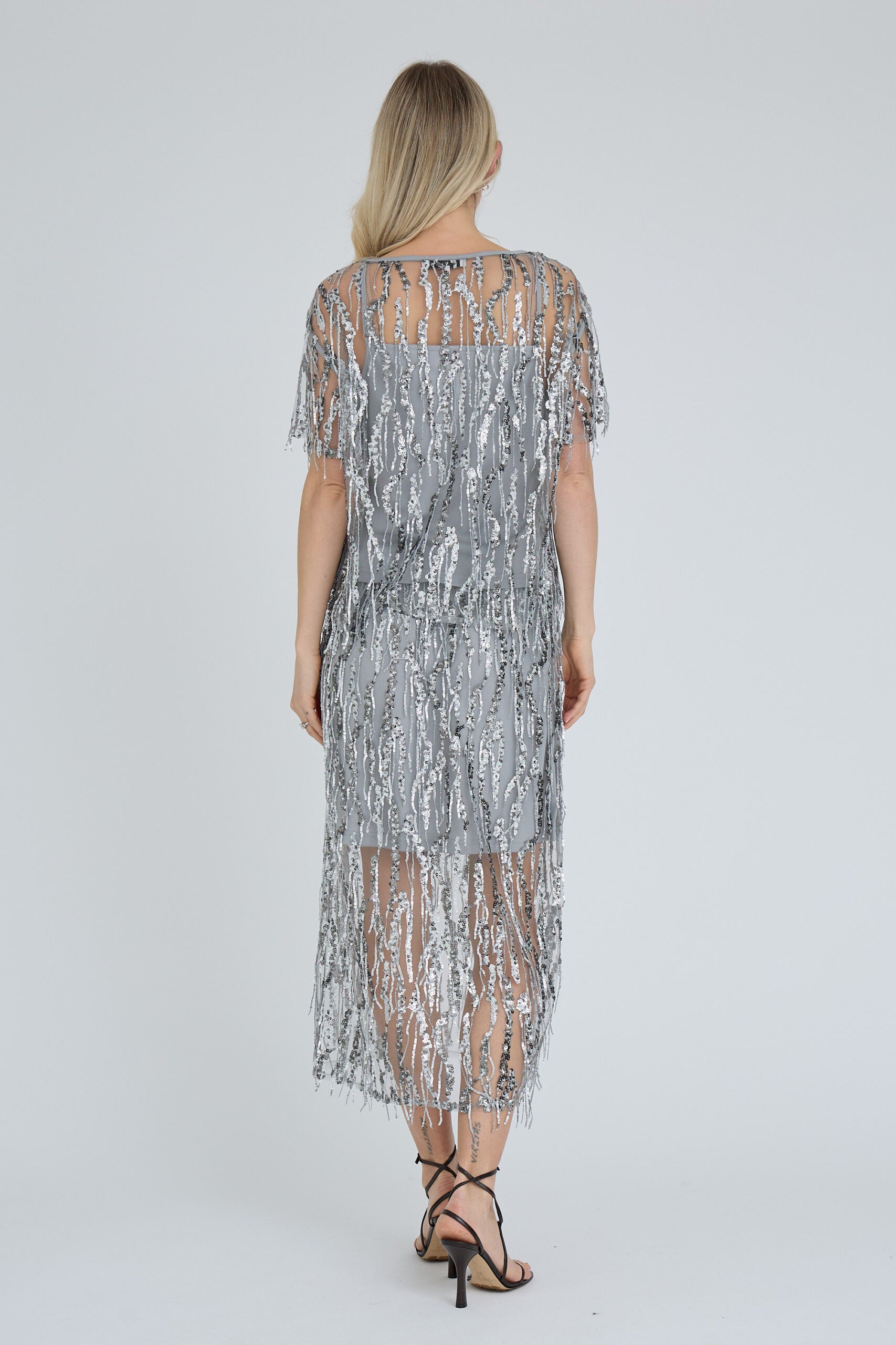 A-view Fenja Skirt - Light Grey