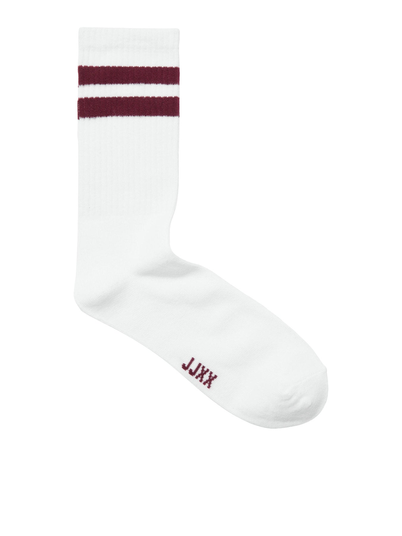 JJXX BASIC TENNIS SOCK 3-PACK ACC NOOS Cabernet w. Green Bee & Black