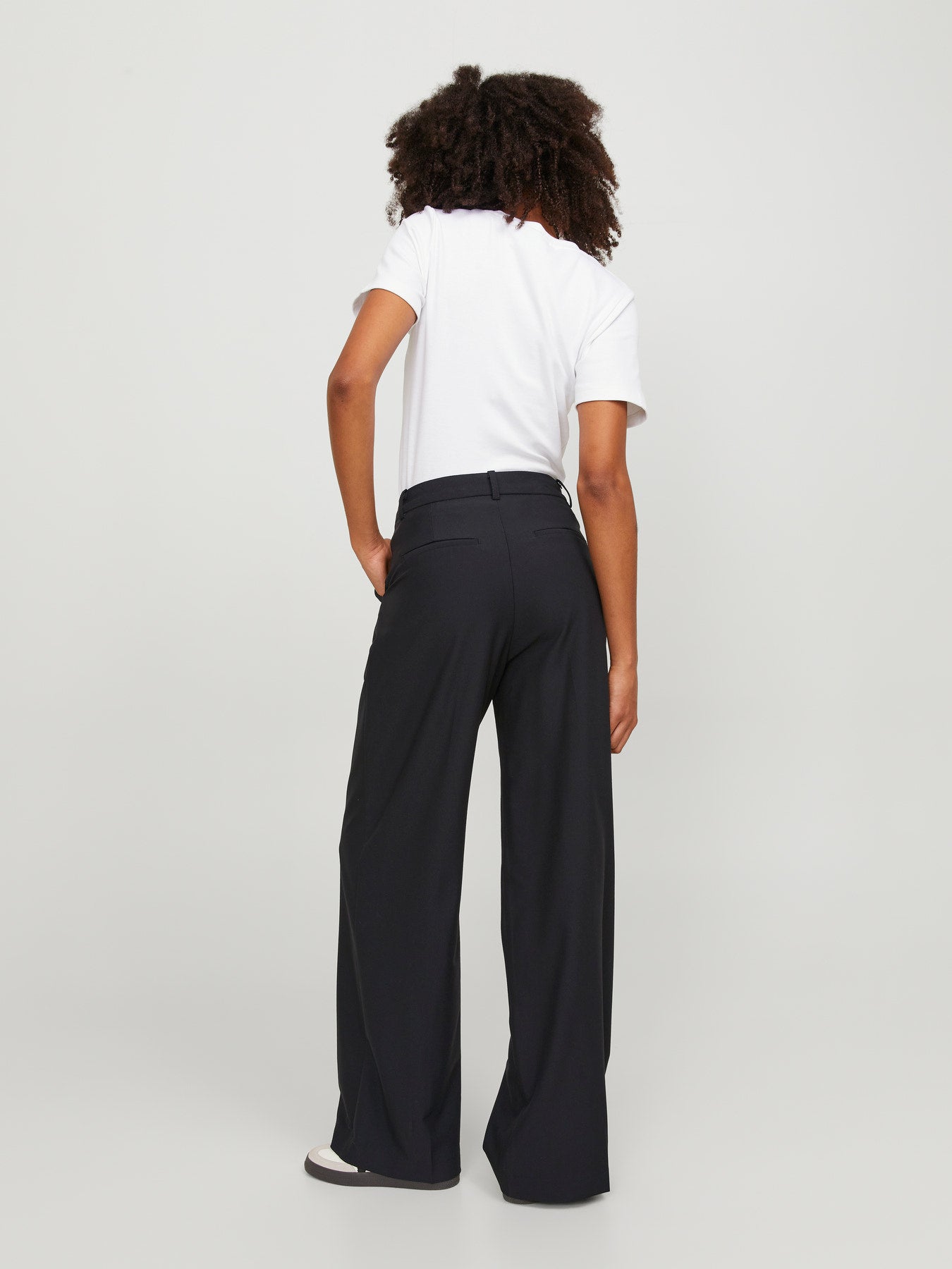 JJXX AYA ELLIS WIDE HW PANTS TLR NOOS Black "32"