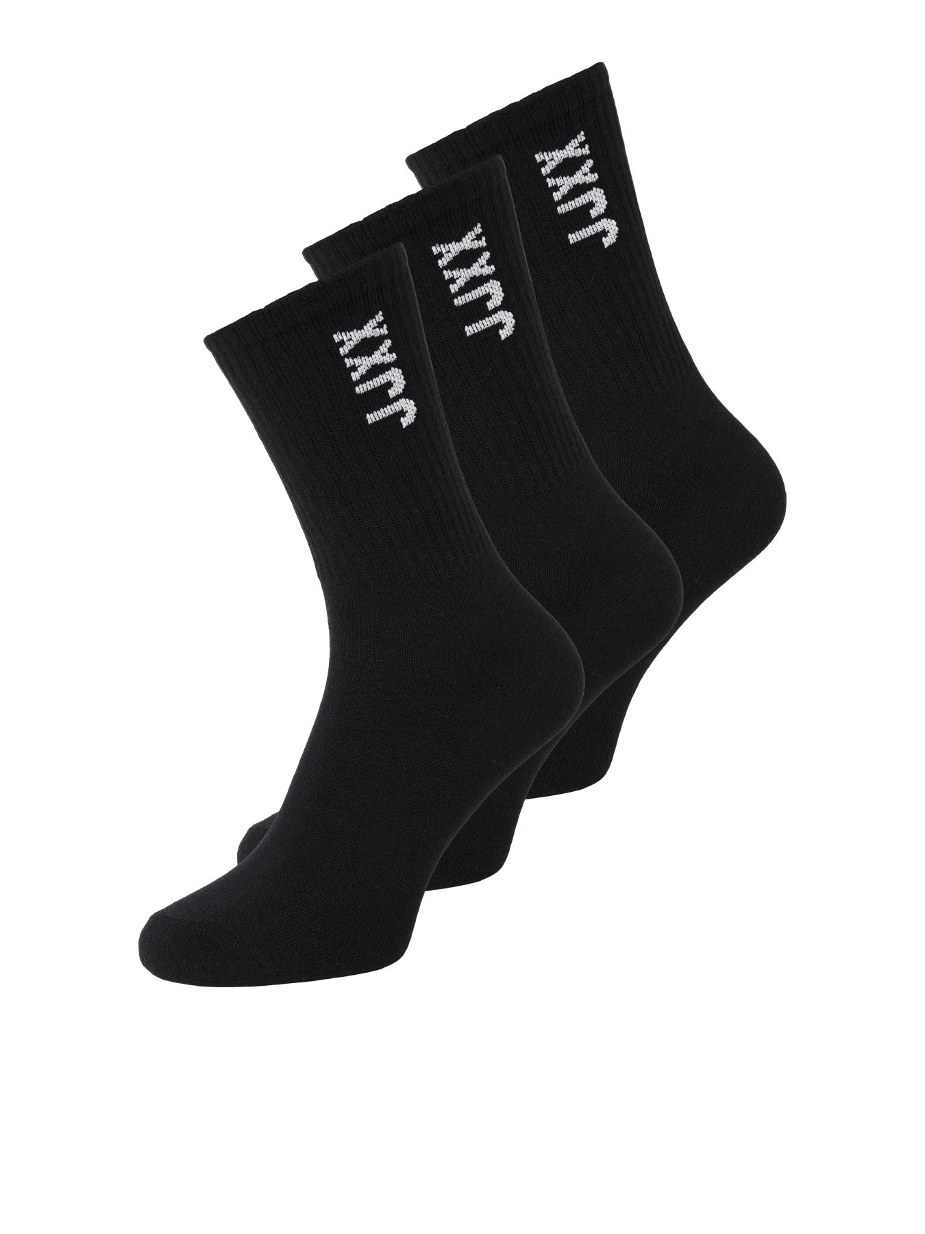 JJXX MORENO SOCKS ACC 3-PACK NOOS ACC Black