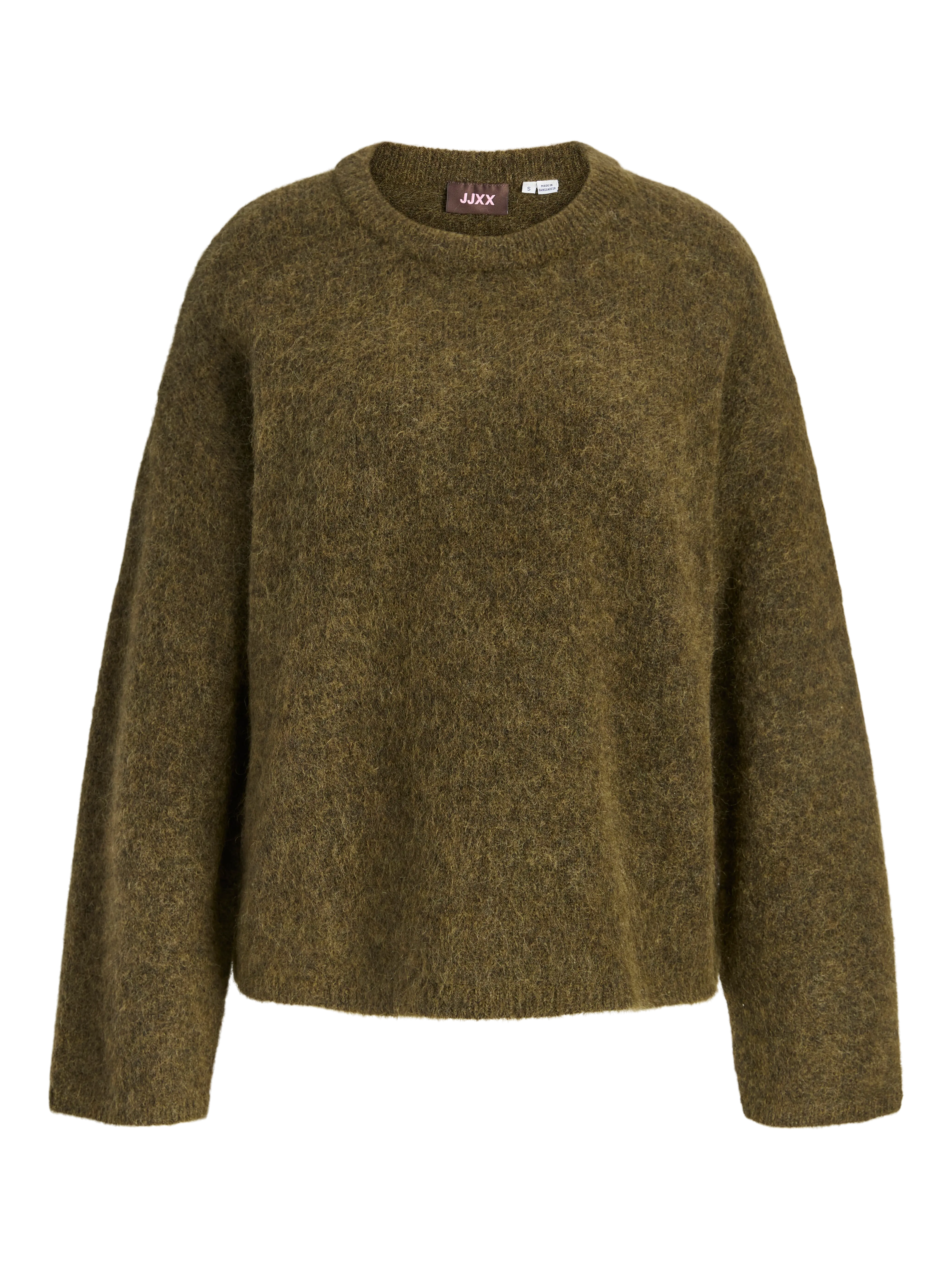 JJXX MARSHA WOOL BLEND CREW NECK KNIT Winter Moss