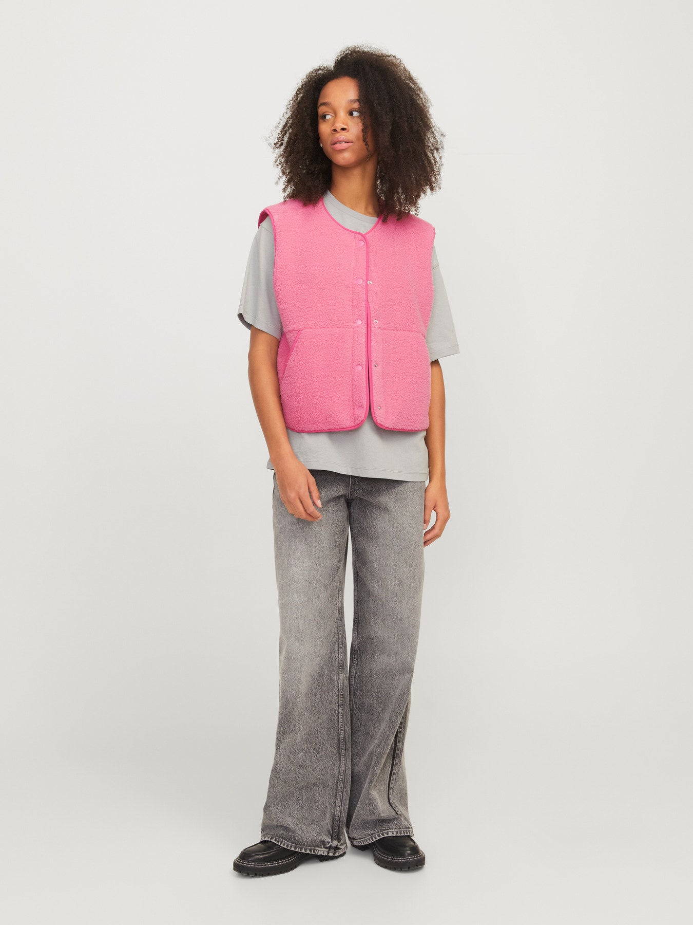 JJXX VERA TEDDY VEST OTW NOOS LYSERØD