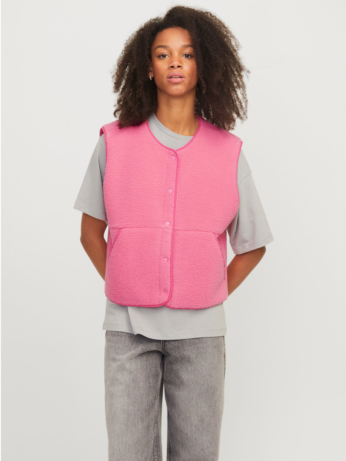 JJXX VERA TEDDY VEST OTW NOOS LYSERØD
