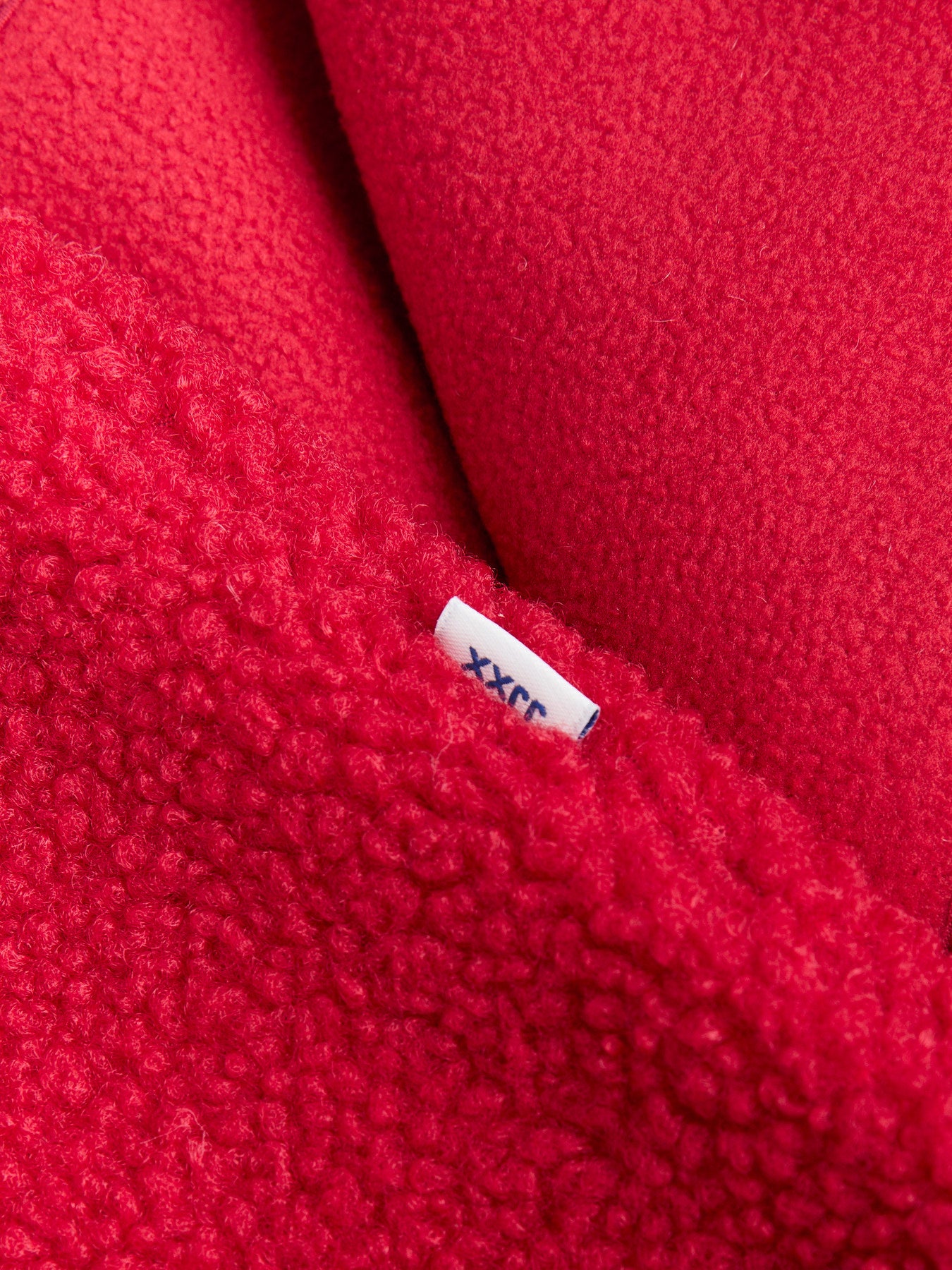 JJXX VERA TEDDY VEST OTW NOOS RØD