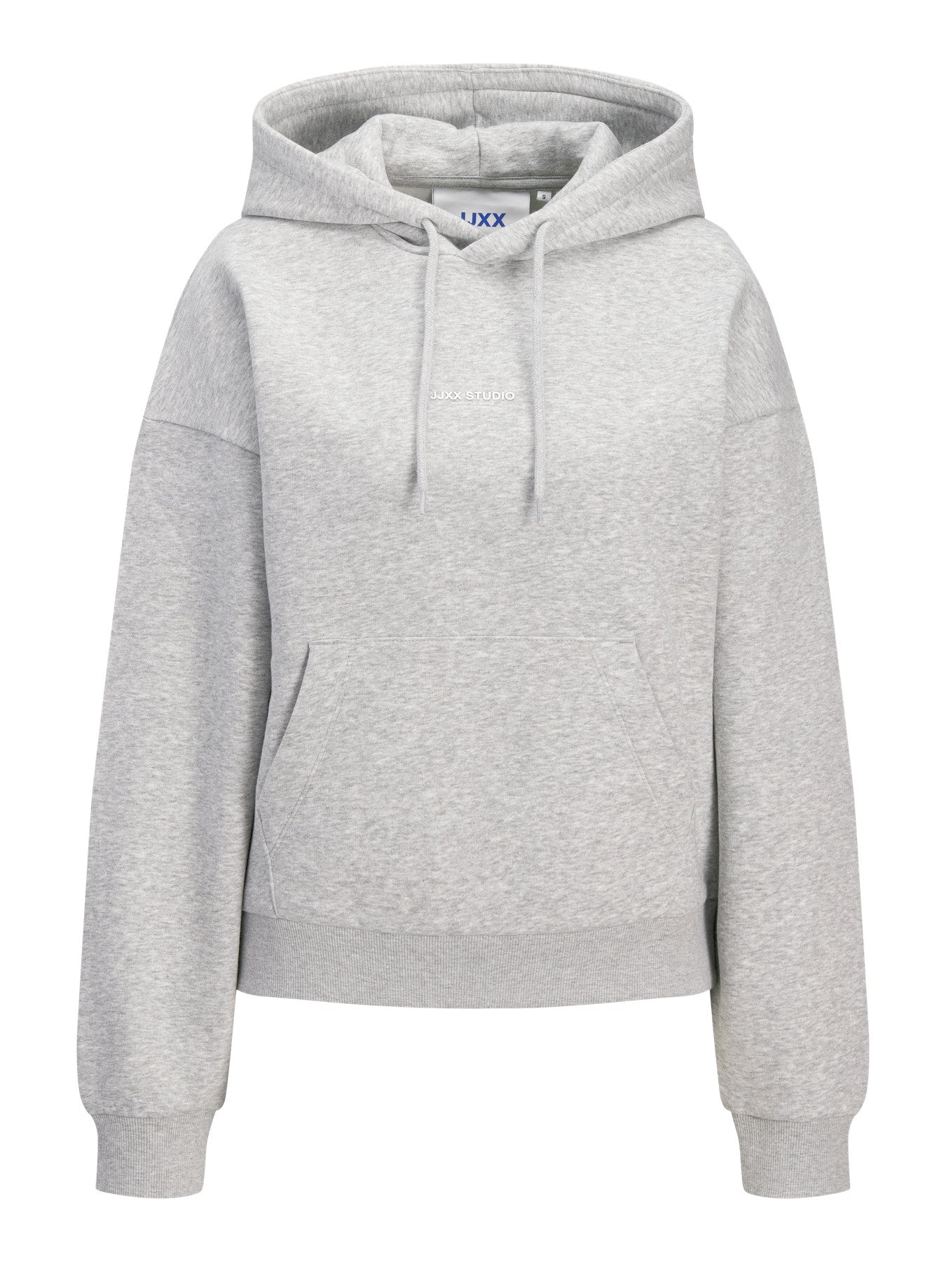 JJXX STUDIO VESTERBRO LS RLX HOOD SWT NOOS LIGHT GREY