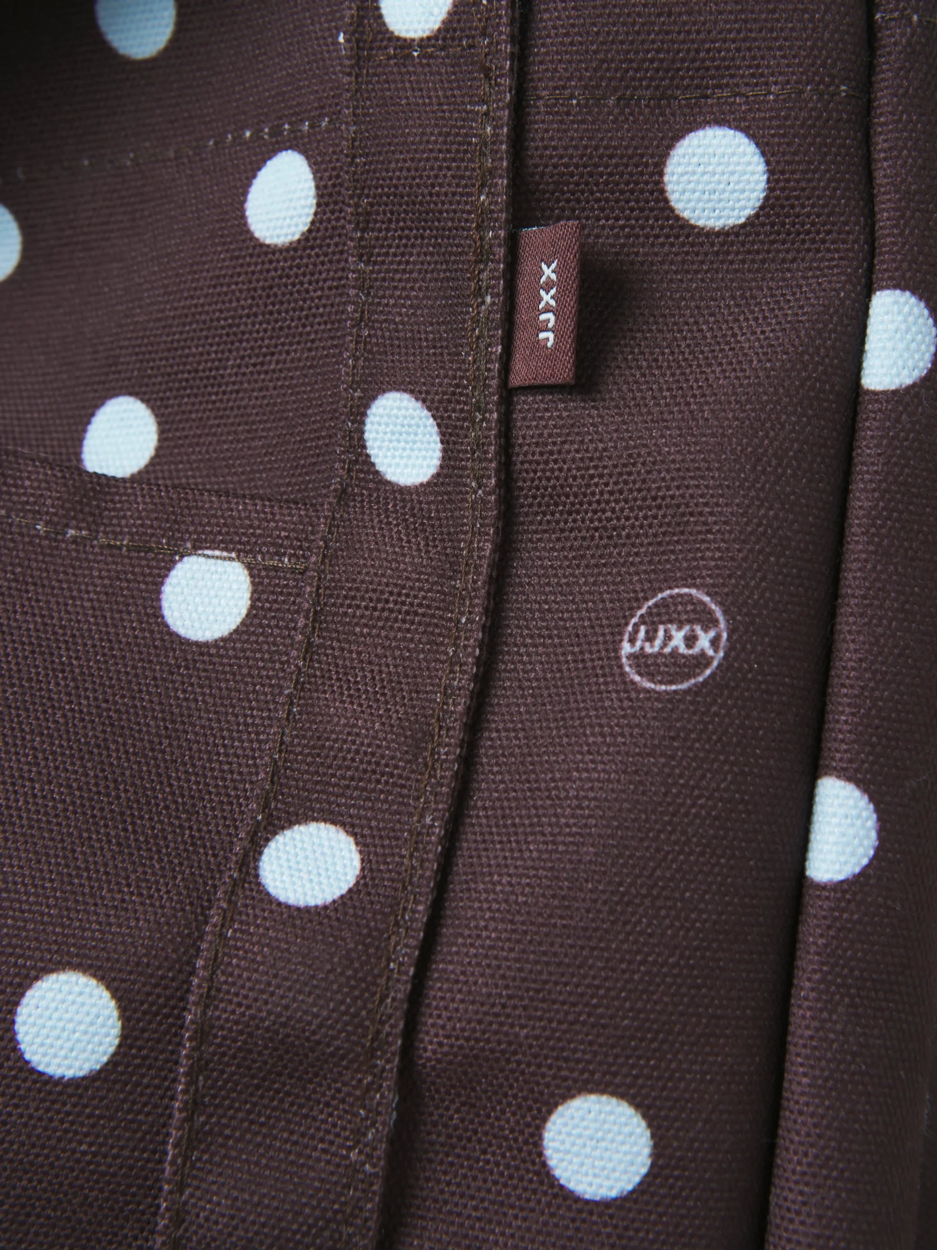JJXX PIPER TOTE BAG ACC LN Fudge SKYWAY DOTS