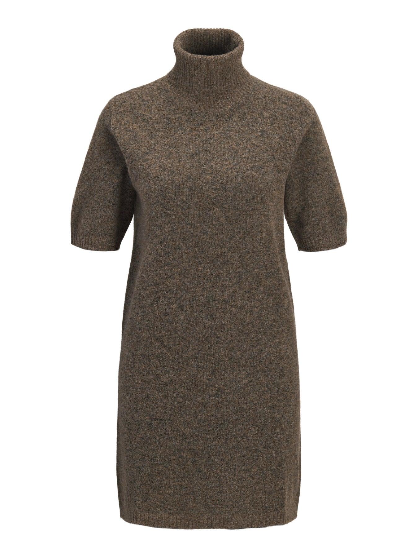 JXVALERIA SS ROLL NECK DRESS KNIT Falcon