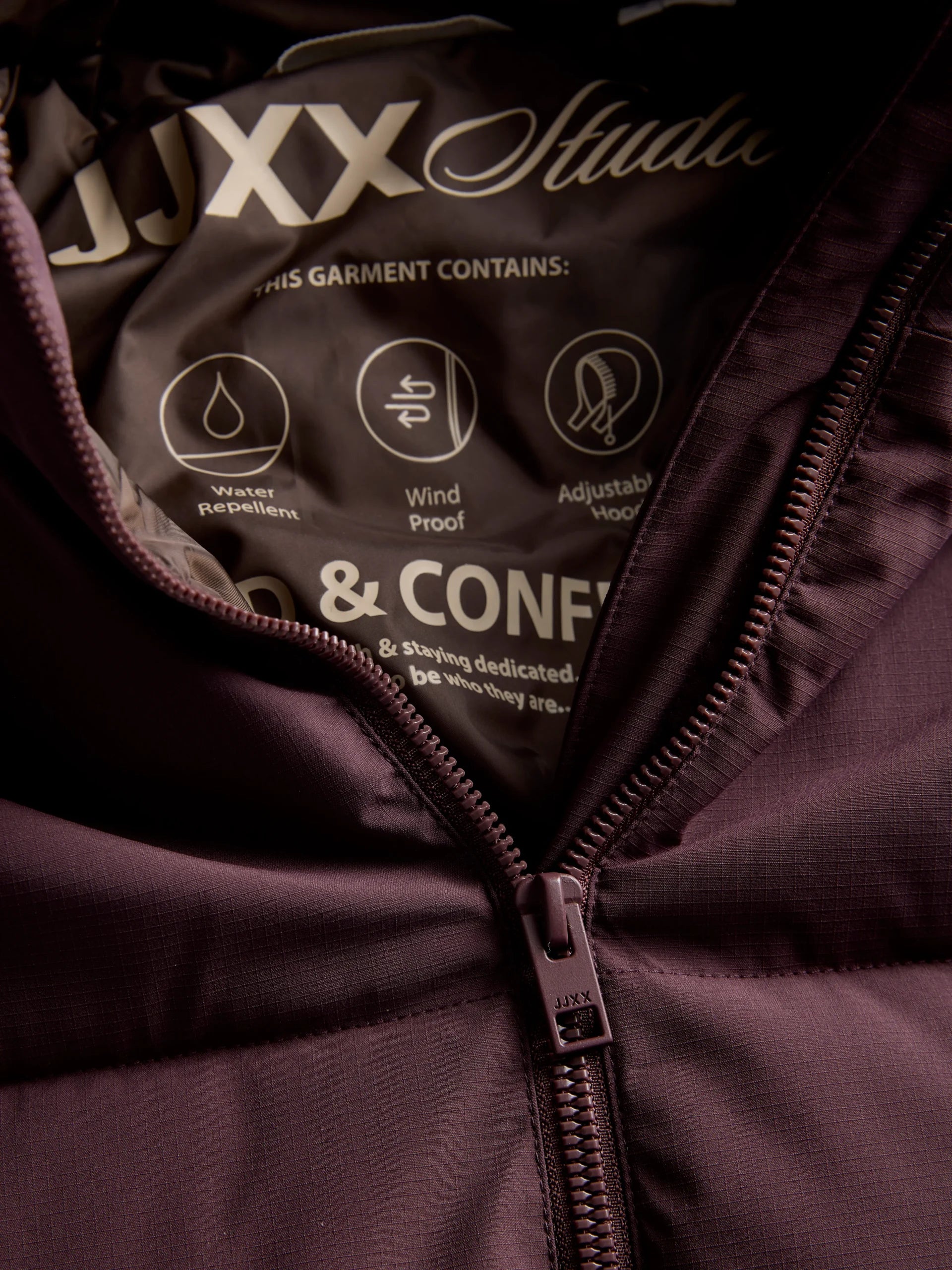 JJXX GALAXY PUFFER JACKET OTW Fudge