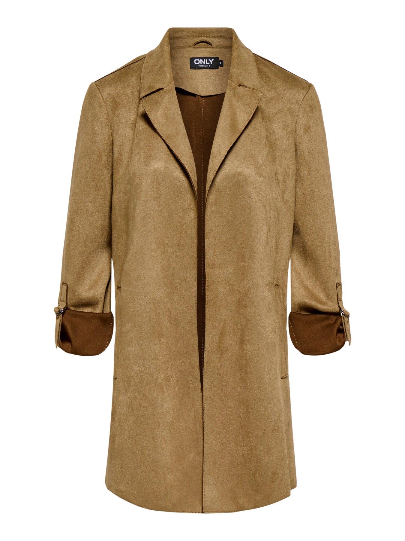 ONLY JOLINE FAUX SUEDE COAT OTW NOOS