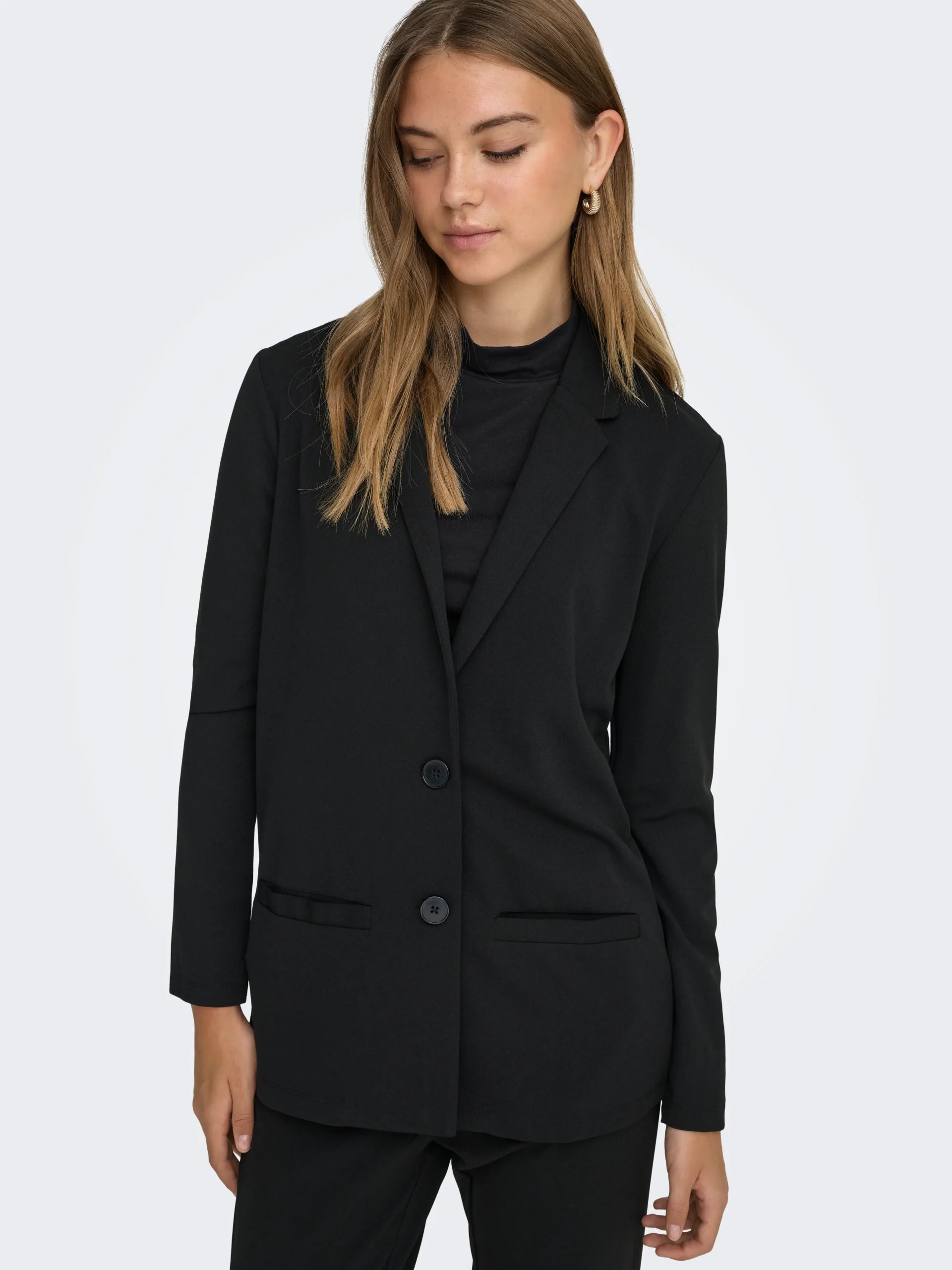 JDY AVA NEW TURTLENECK TOP JRS NOOS  Black
