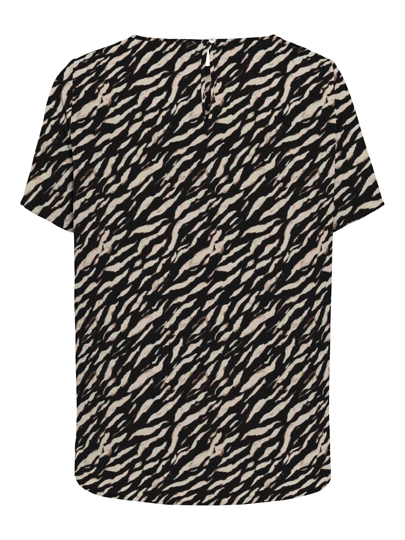 ONLY CARMAKOMA VICA S/S TOP WVN NOOS BRUSH