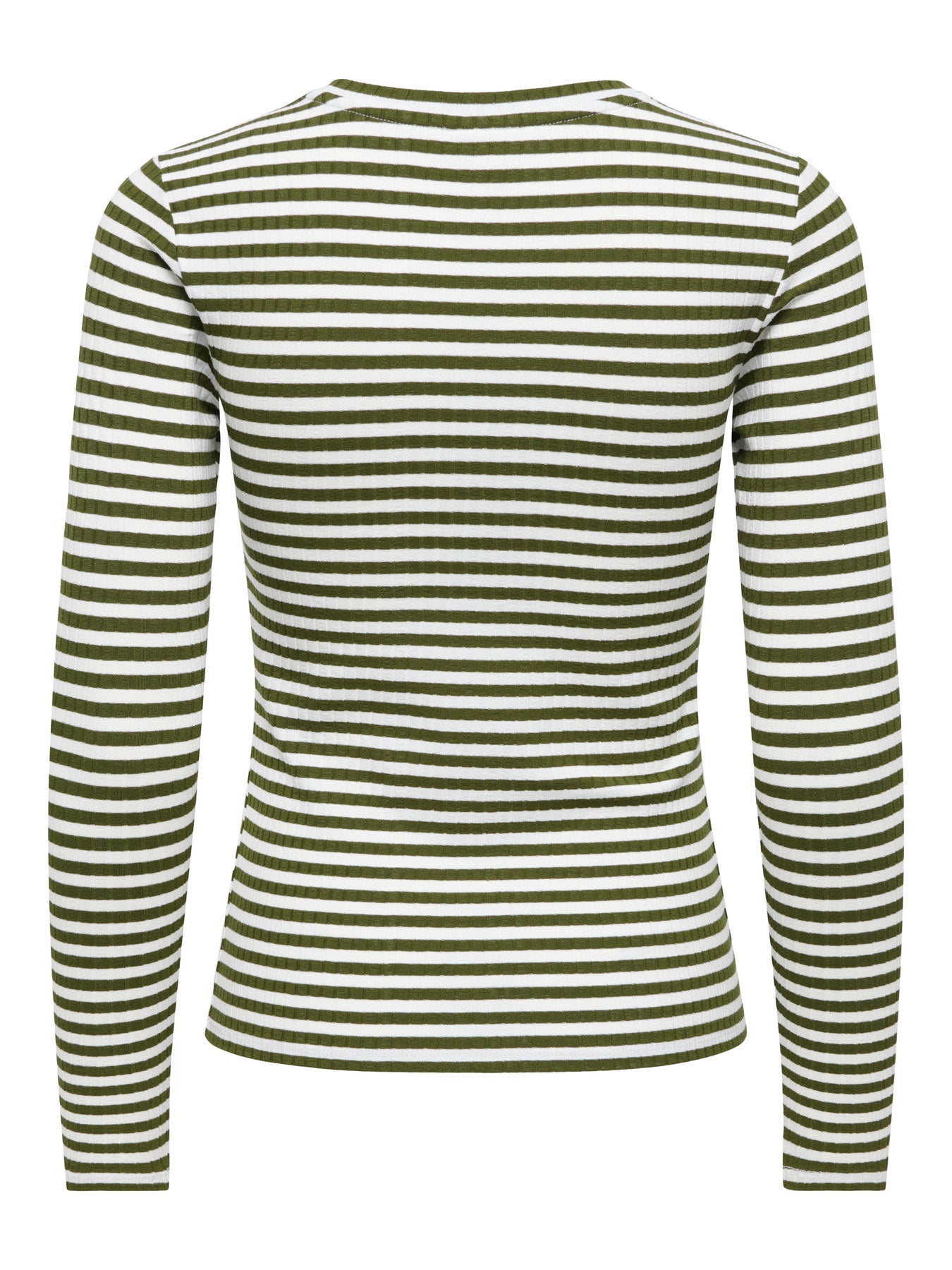 JDY FRANSISKA  L/S HI-NCK AOP TOP JRS DARK OLIVE