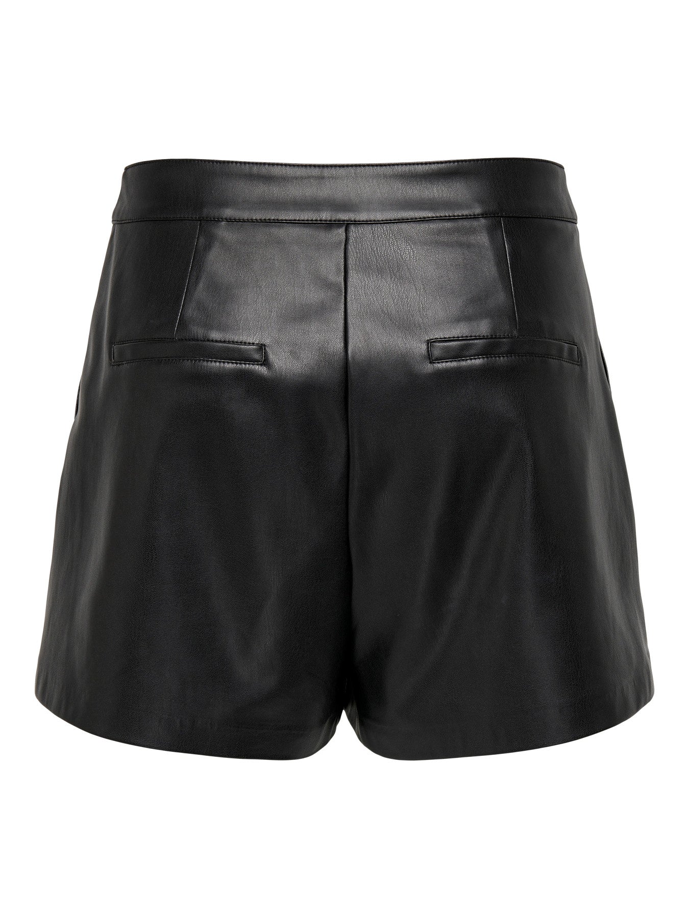 ONLY TRICIA FAUX LEATHER SHORTS OTW NOOS Black