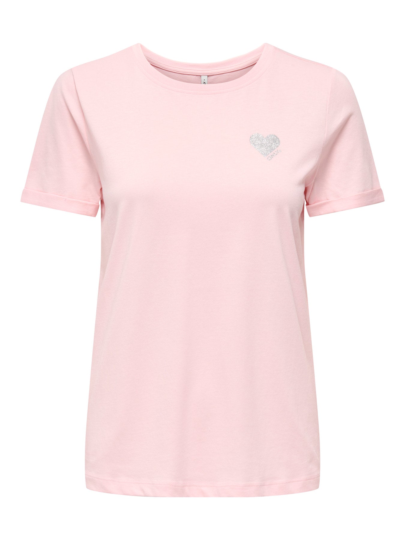 ONLY CARMAKOMA CARKITA S/S LOGO TOP JRS NOOS LYSERØD