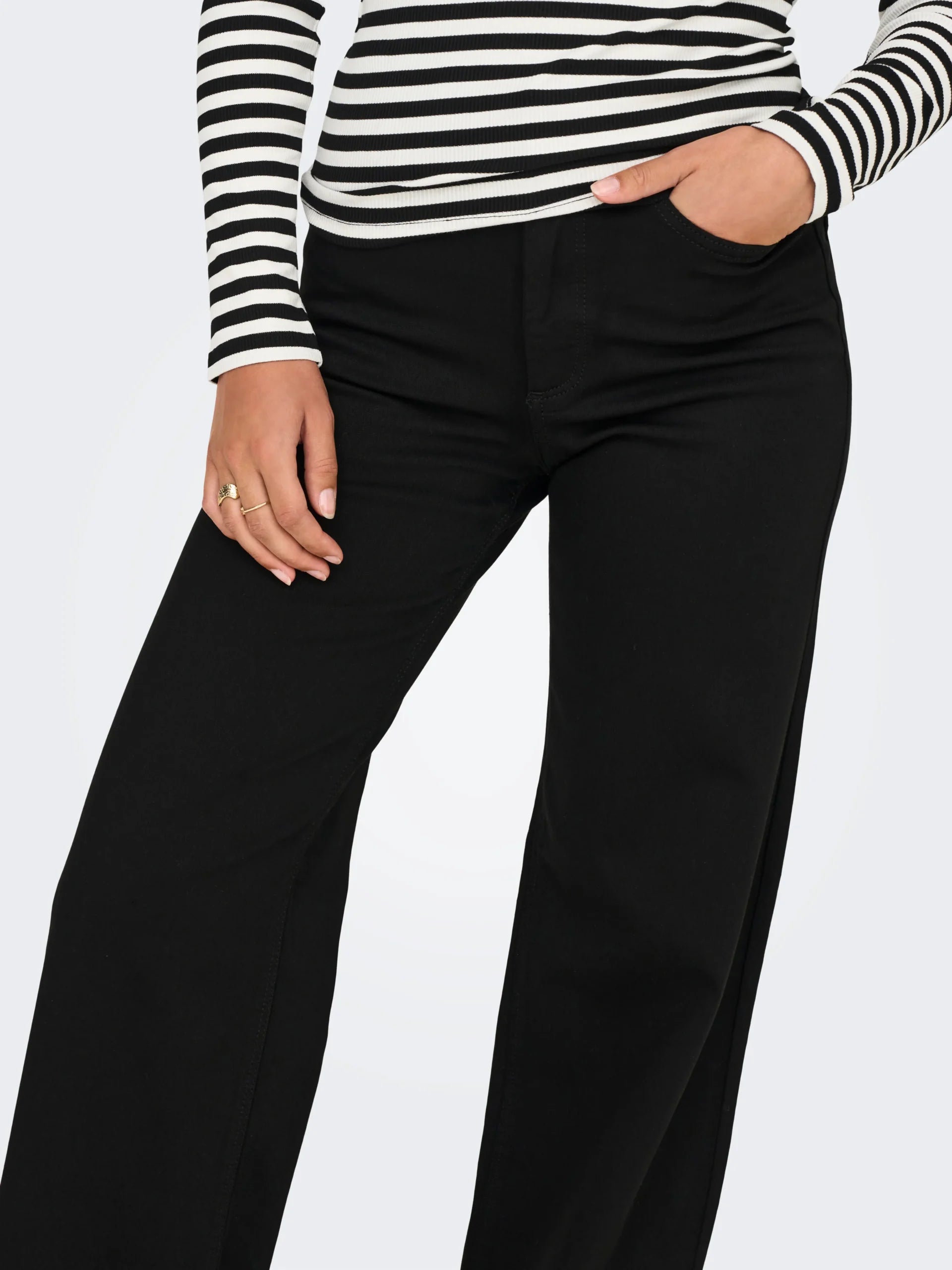 ONLY MADISON BLUSH HW W 4EVERBLK S "32"