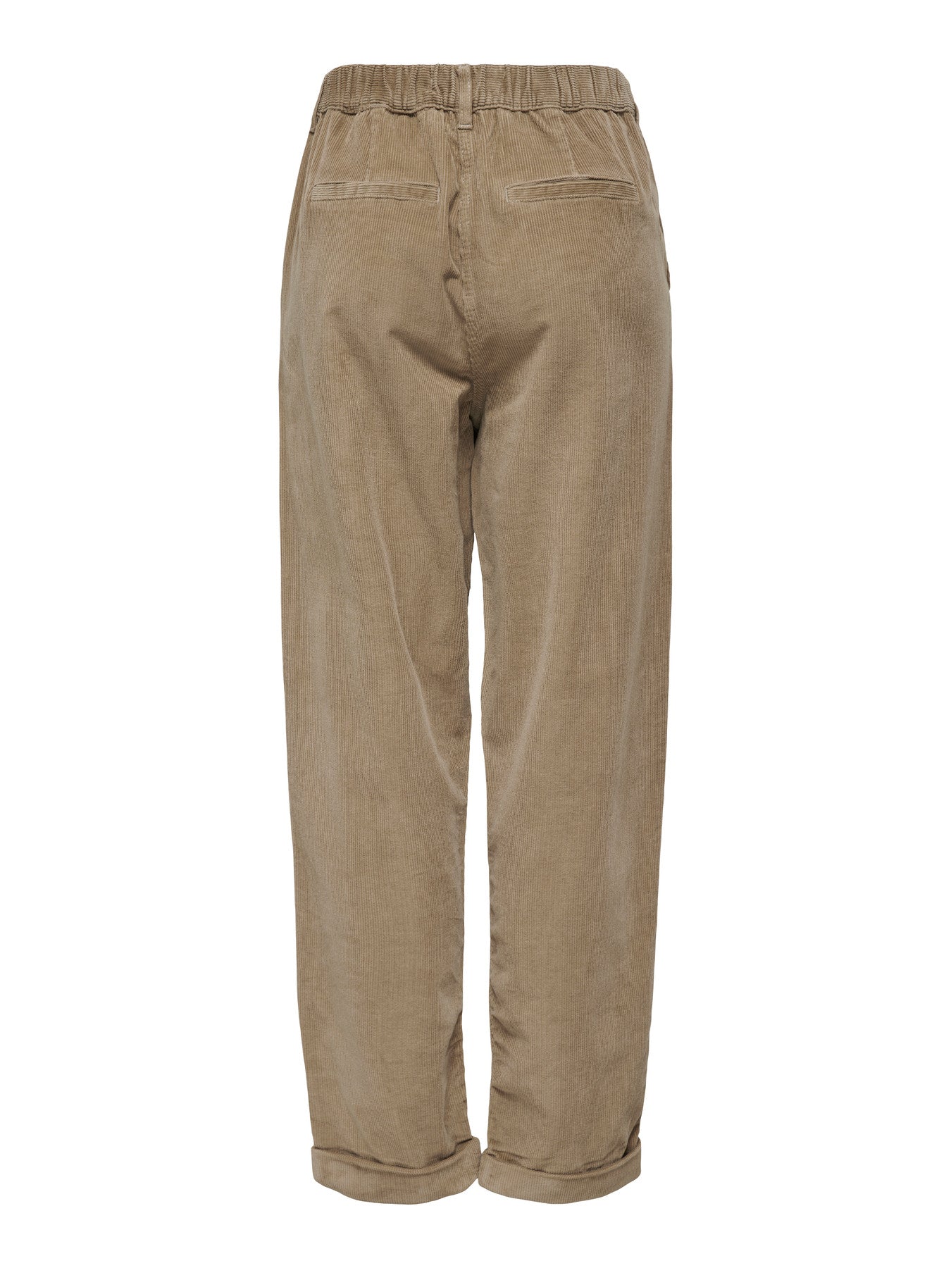 ONLY FLORA MW ELA CORD CAROT PANT Weathered Teak
