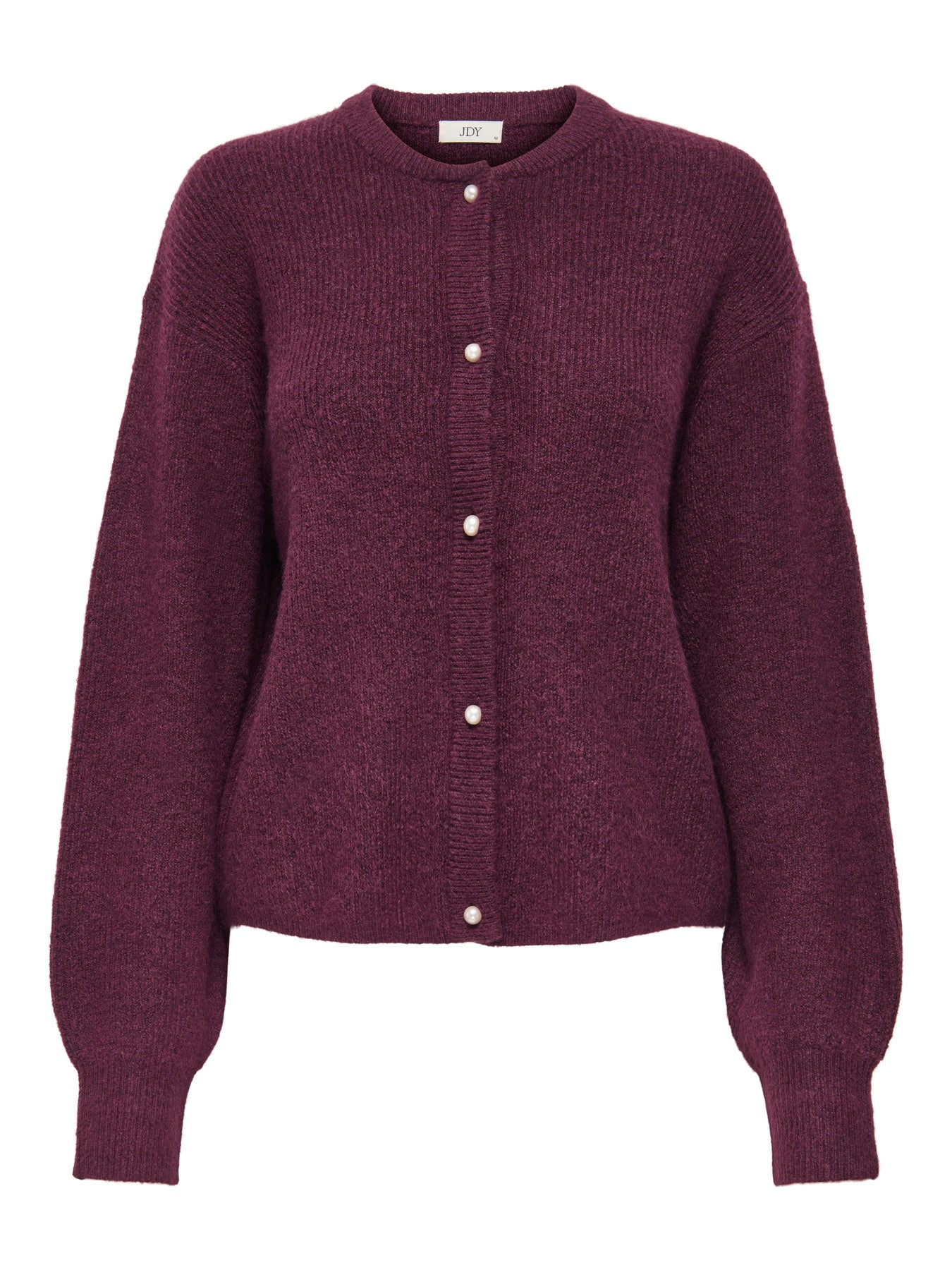 JDY LUMI L/S BUTTON CARDIGA KNT NOOS FIG MELANGE