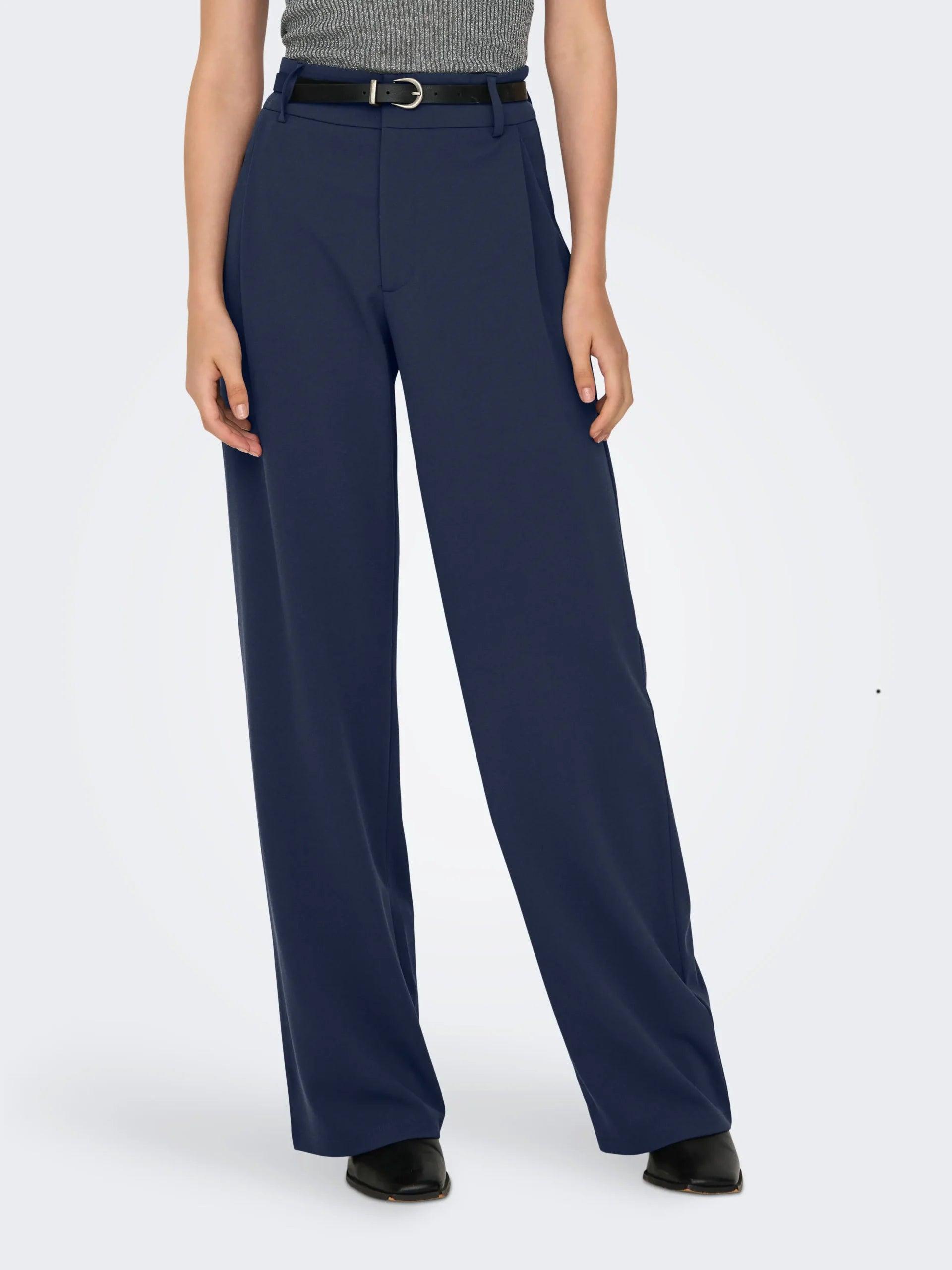 JDY GEGGO LIFE OCCASION PANT JRS NOOS Black Iris