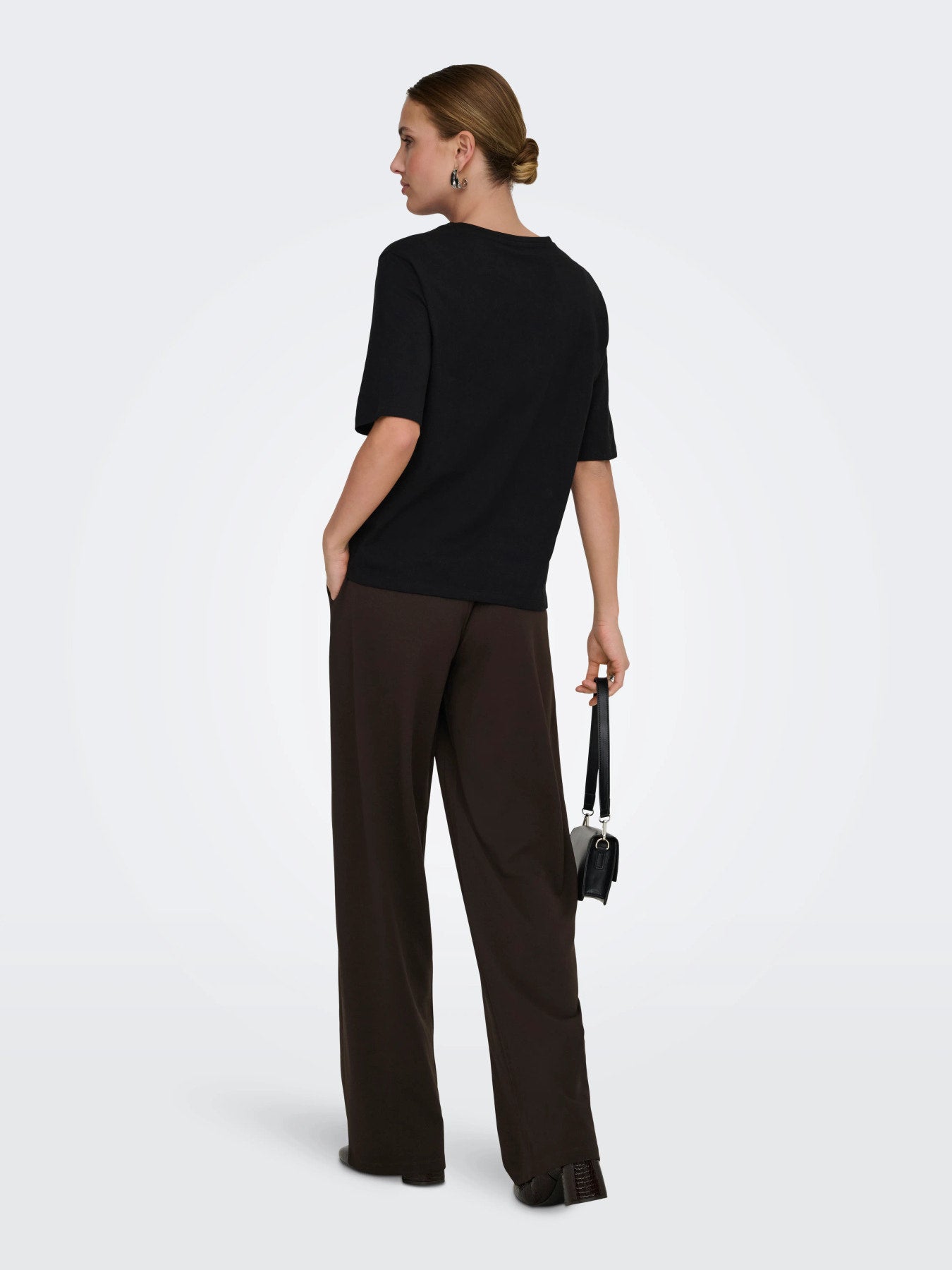 JDY GEGGO LIFE OCCASION PANT JRS NOOS BRUN