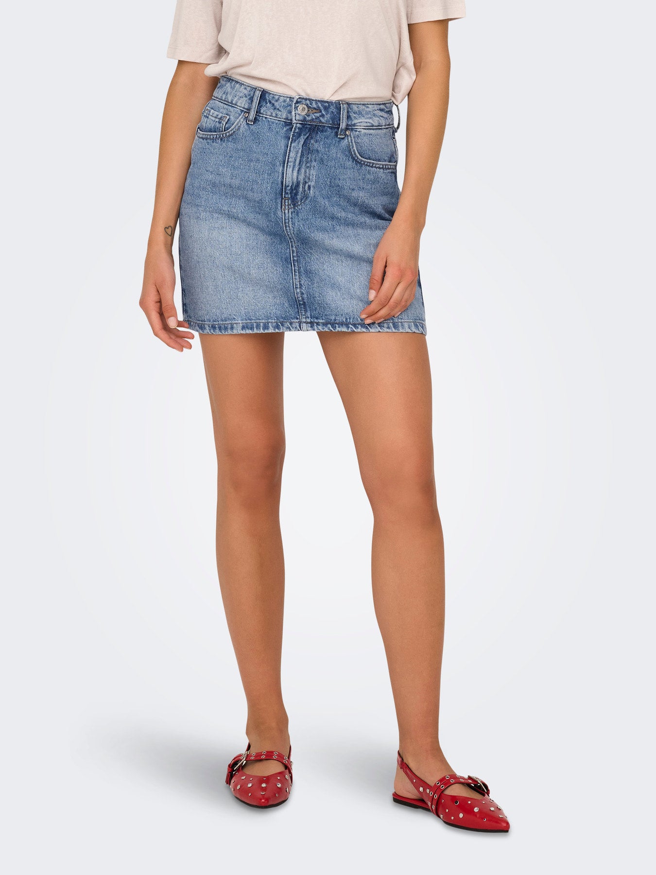 ONLY STELLA SHORT SKIRT DNM AZG NOOS