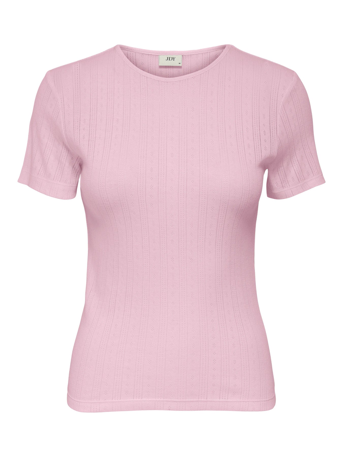 JDY SALSA MIA LIFE S/S O NECK TOP JR NOOS LYSERØD