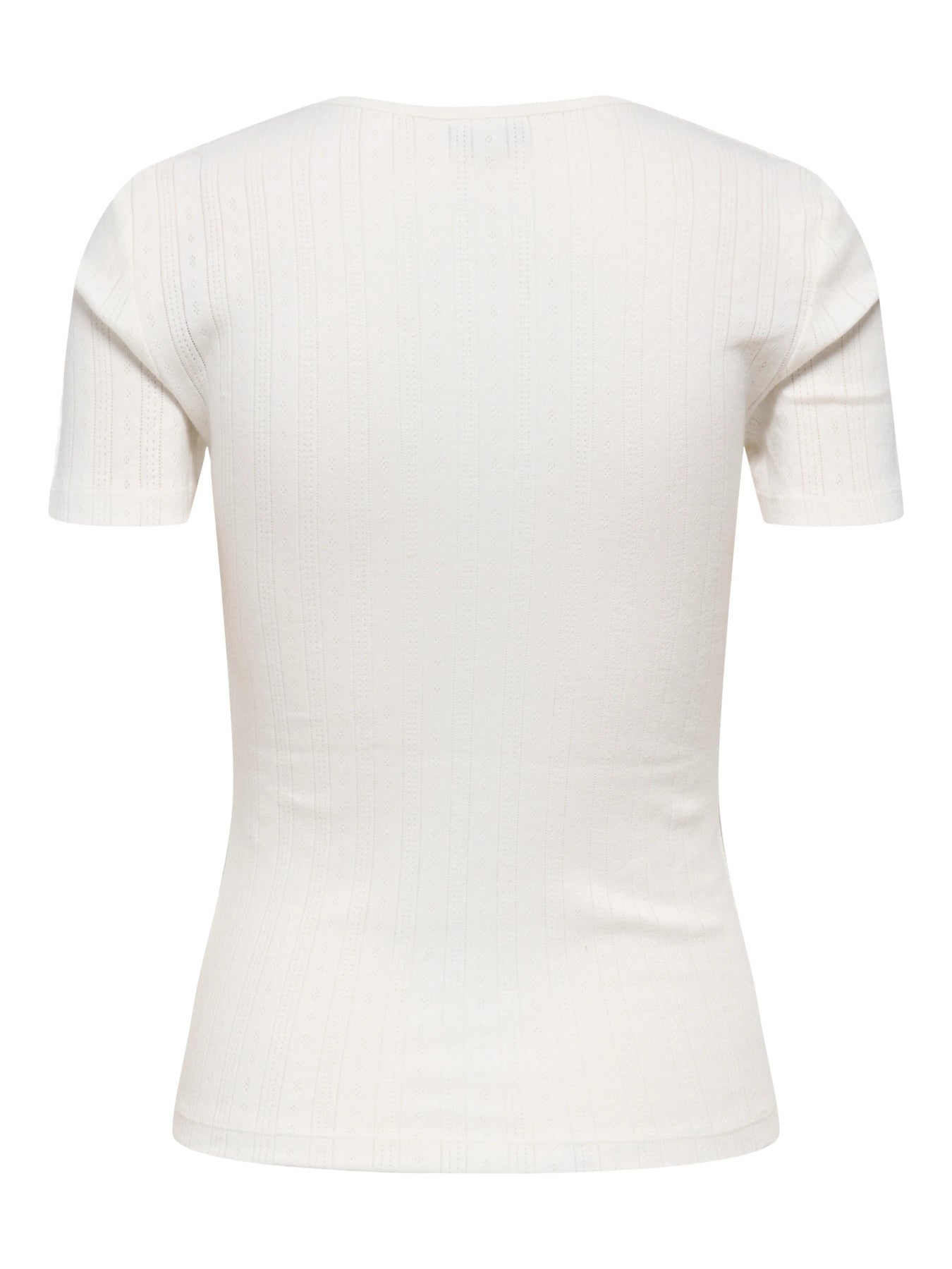 JDY SALSA MIA LIFE S/S O NECK TOP JR NOOS HVID