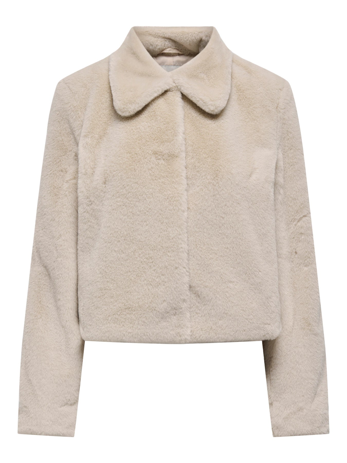 JDY MACY FAUX FUR JACKET OTW NOOS Moonbeam
