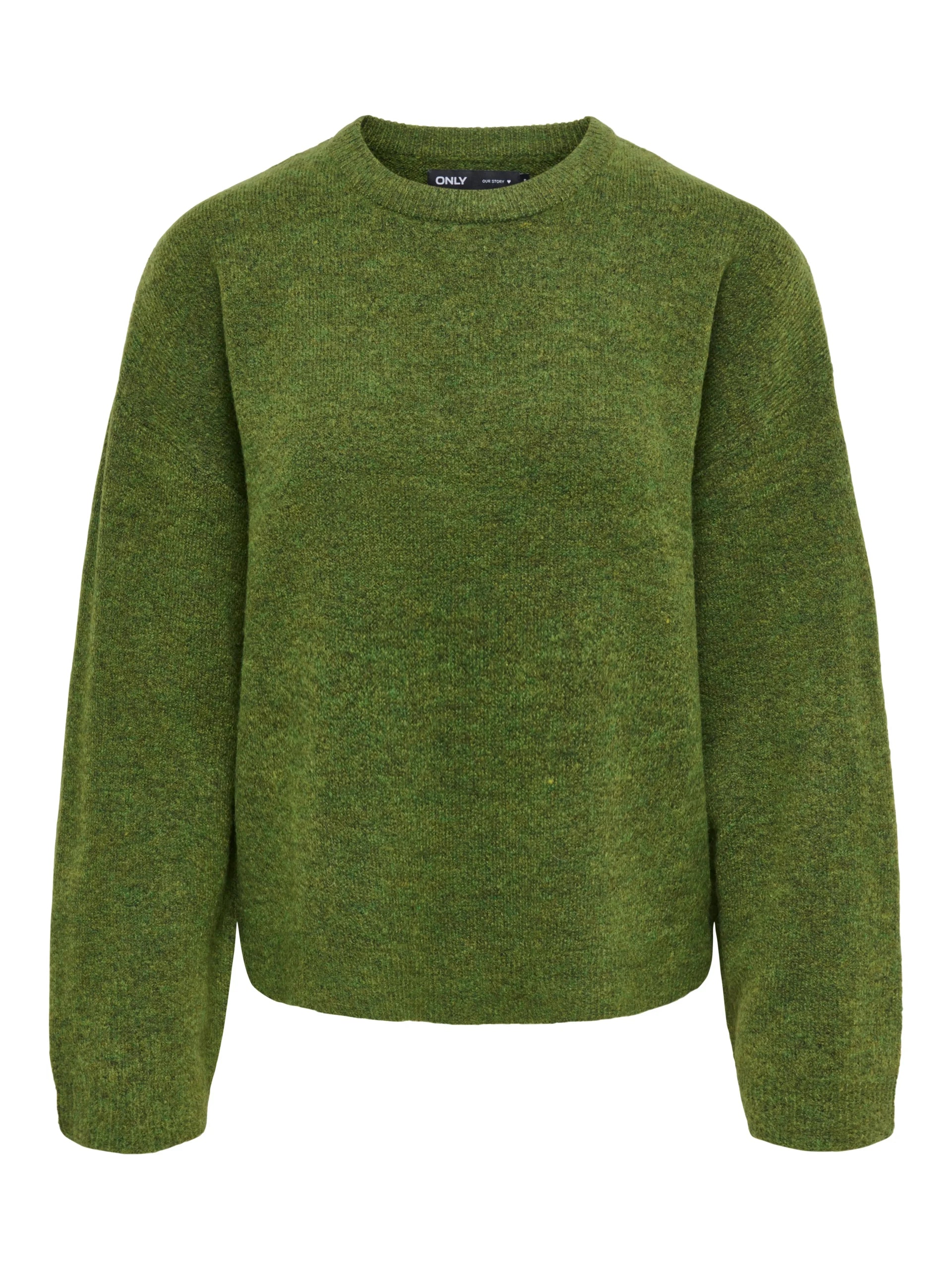 ONLY SIMONI L/S O-NECK PULLOVER KNT N Forest Night MELANGE