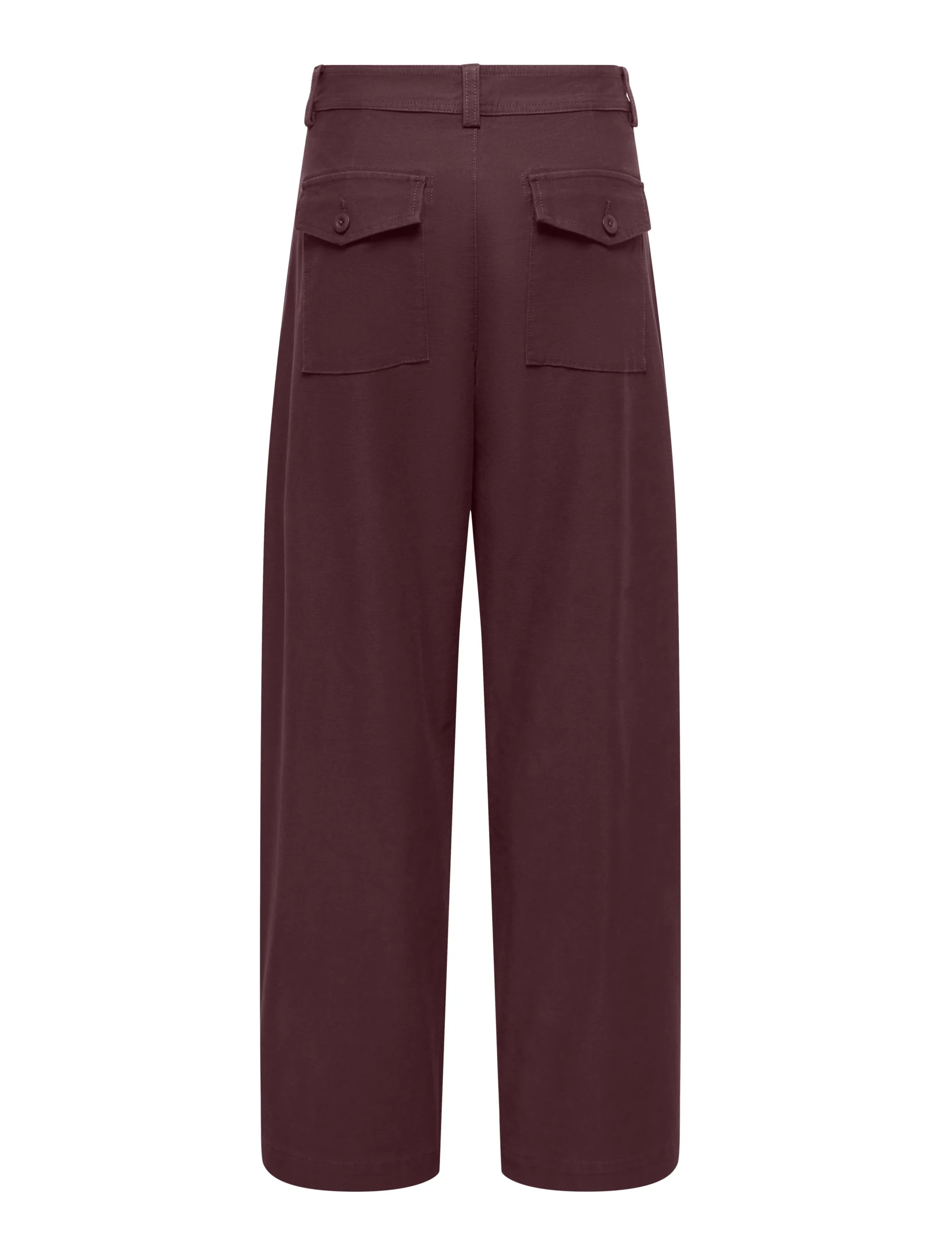 ONLY CLAIR MW BARREL PANT PNT NOOS Fudge "32"
