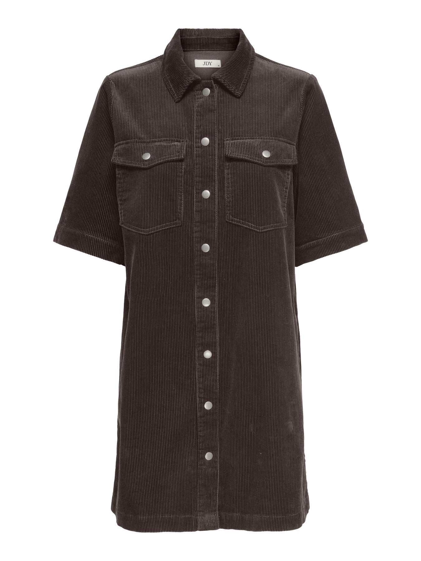 JDY SHIRAZ S/S BUTTON DRESS PNT NOOS Chocolate Tort