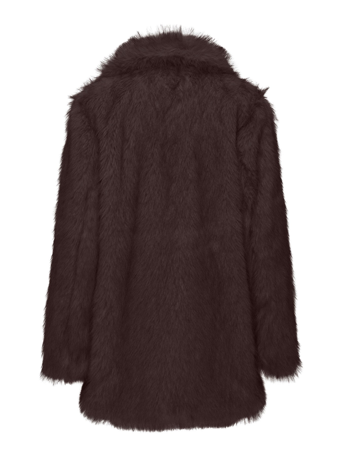 ONLY DAWN FUR COAT CC OTW Chocolate Torte