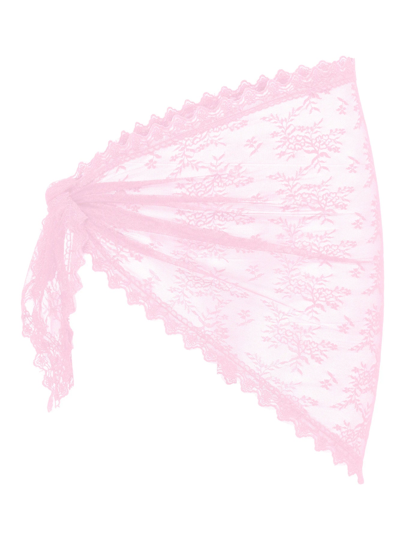 JDY SAFIRA LACE SCARF WVN EXP Lyserød