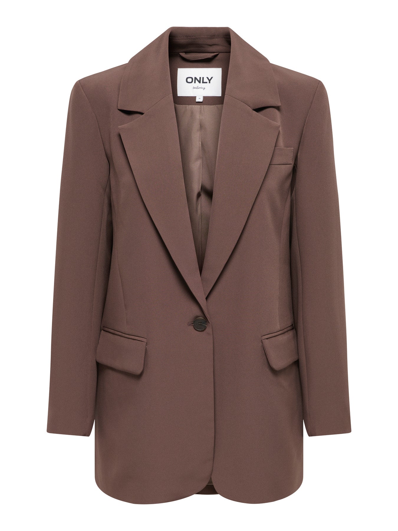 ONLY LANA-BERRY L/S SLIT BLAZER CC Chocolate Martini
