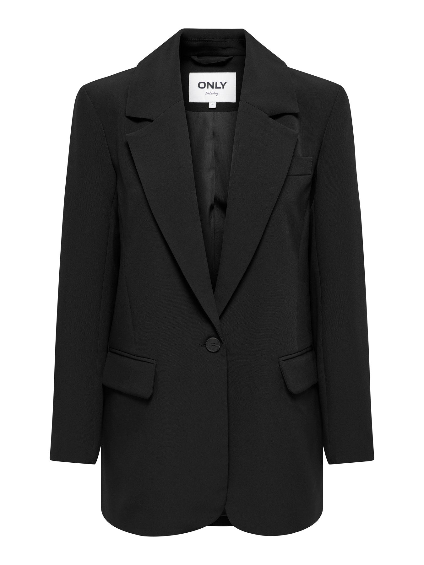 ONLY LANA-BERRY L/S SLIT BLAZER CC Black