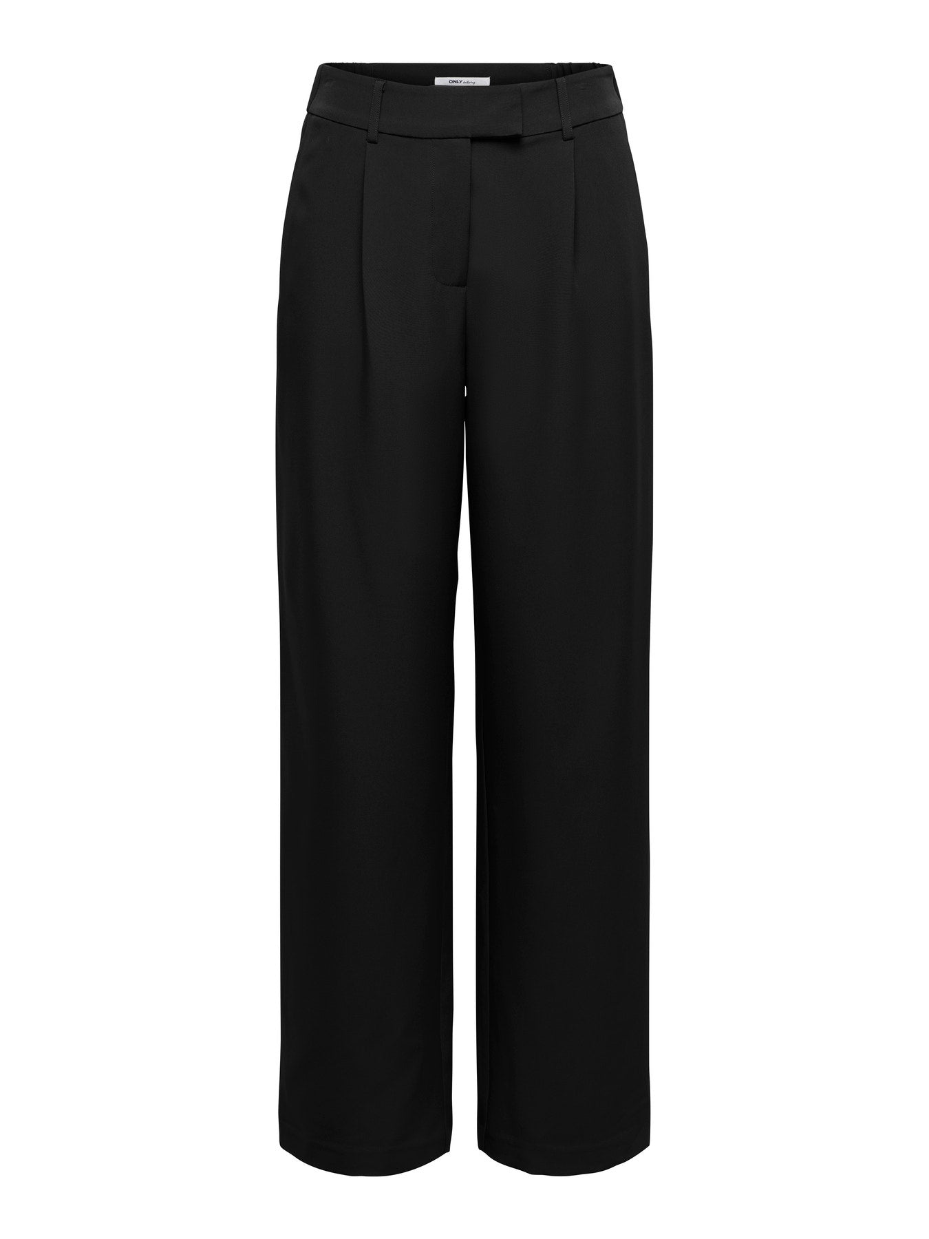 ONLY LINDA-BERRY HW STR PANT CC TLR Black