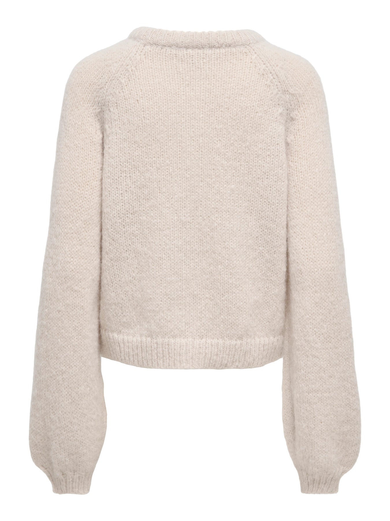 ONLY ALYSSA LS RAGLAN CARDIGAN KNT PUMICE STONE