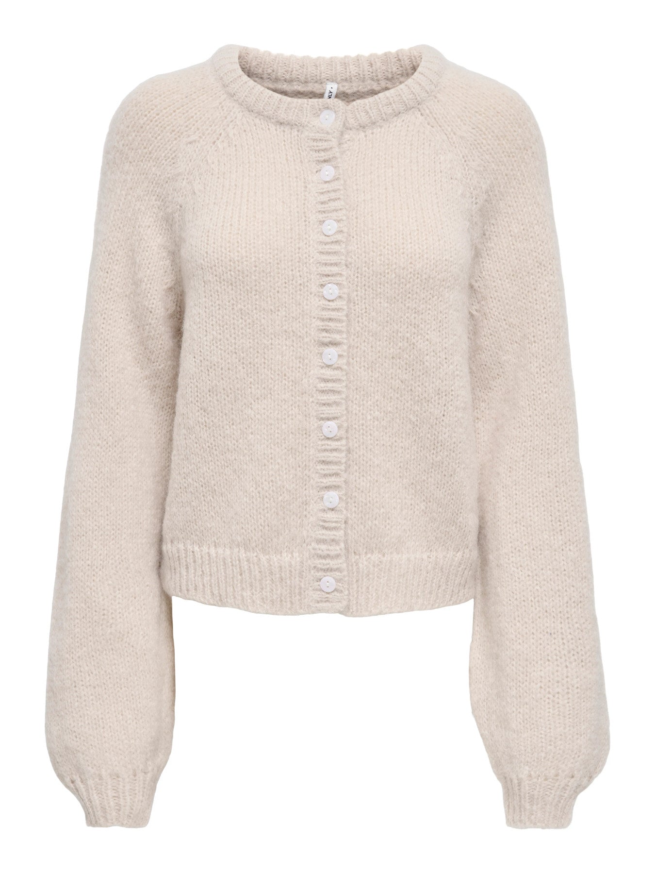 ONLY ALYSSA LS RAGLAN CARDIGAN KNT PUMICE STONE