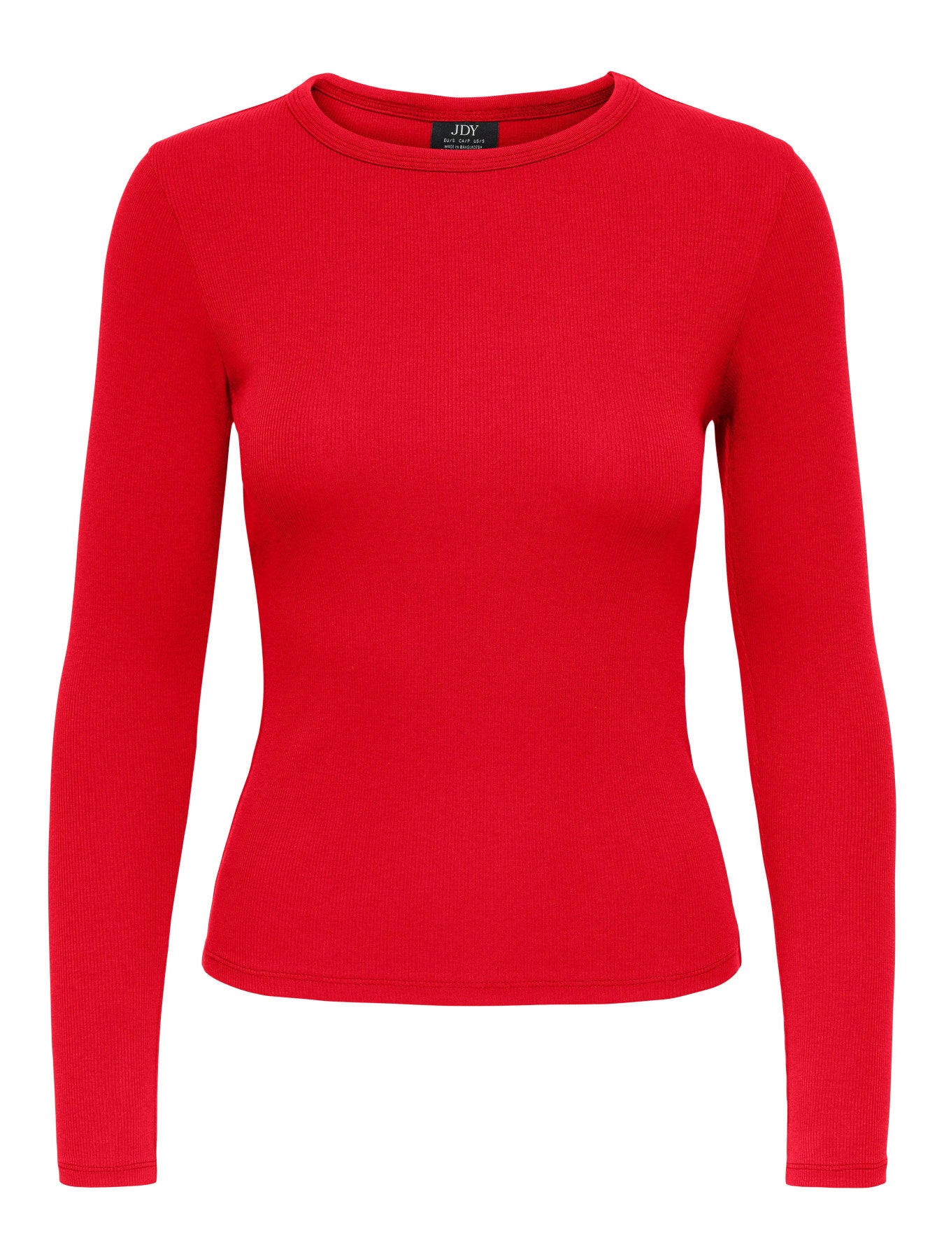 JDY LUCKY L/S O NECK NEW TOP JRS NOOS Racing Red