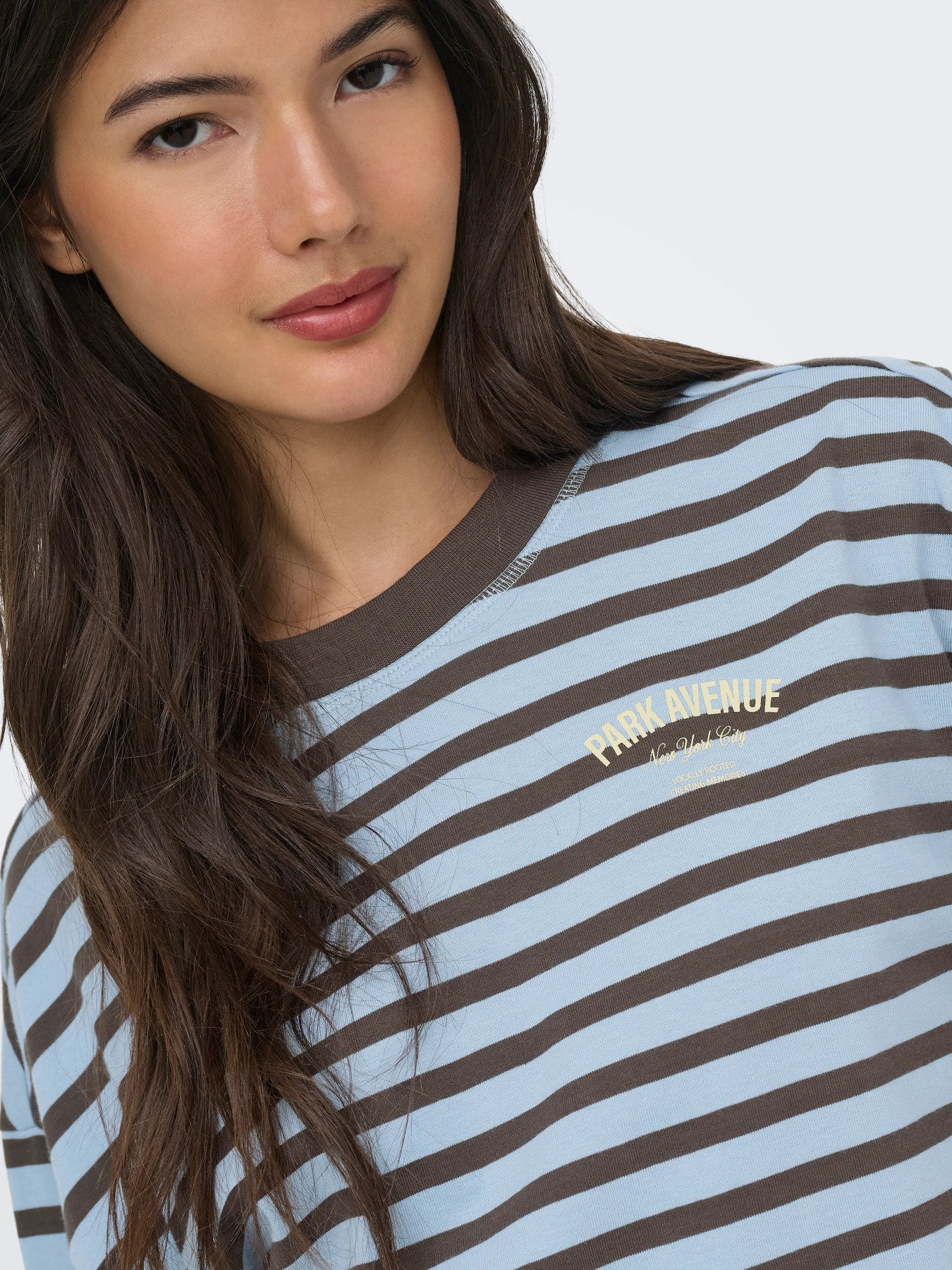 ONLY FREJA L/S STRIPE TOP CC JRS