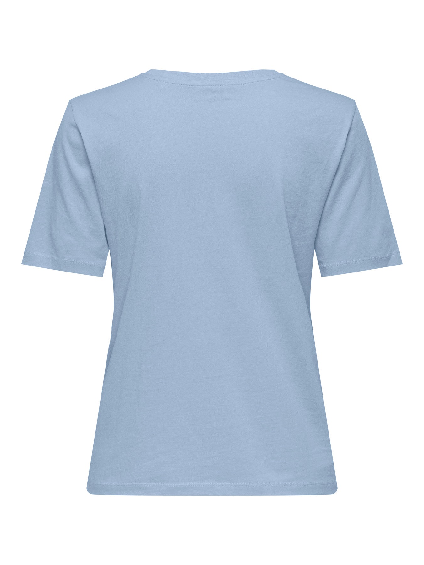ONLY HAPPY S/S O-NECK TEE PR JRS LYSEBLÅ