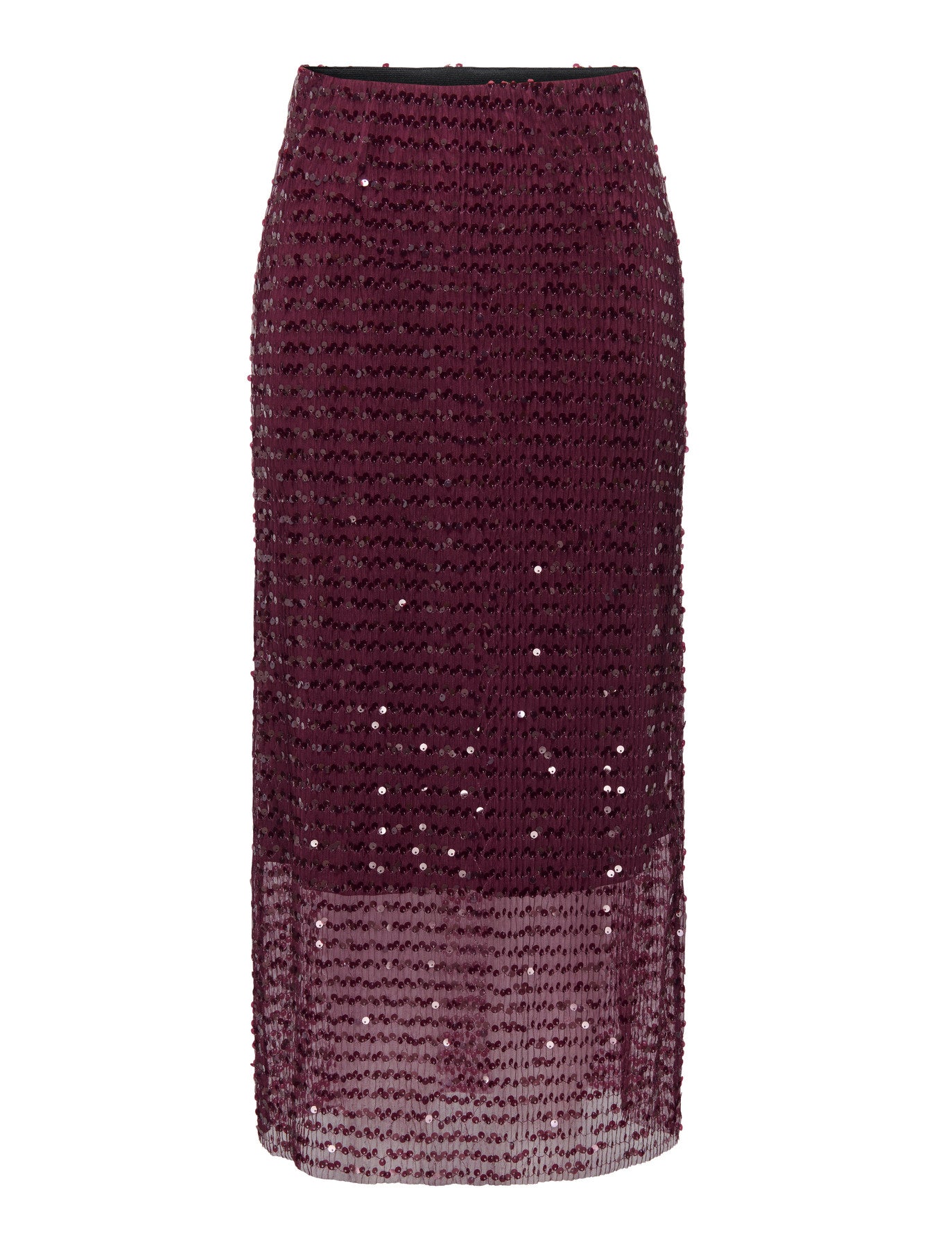 JDY KALA LIFE LONG SEQUINS SKIRT JRS Windsor Wine