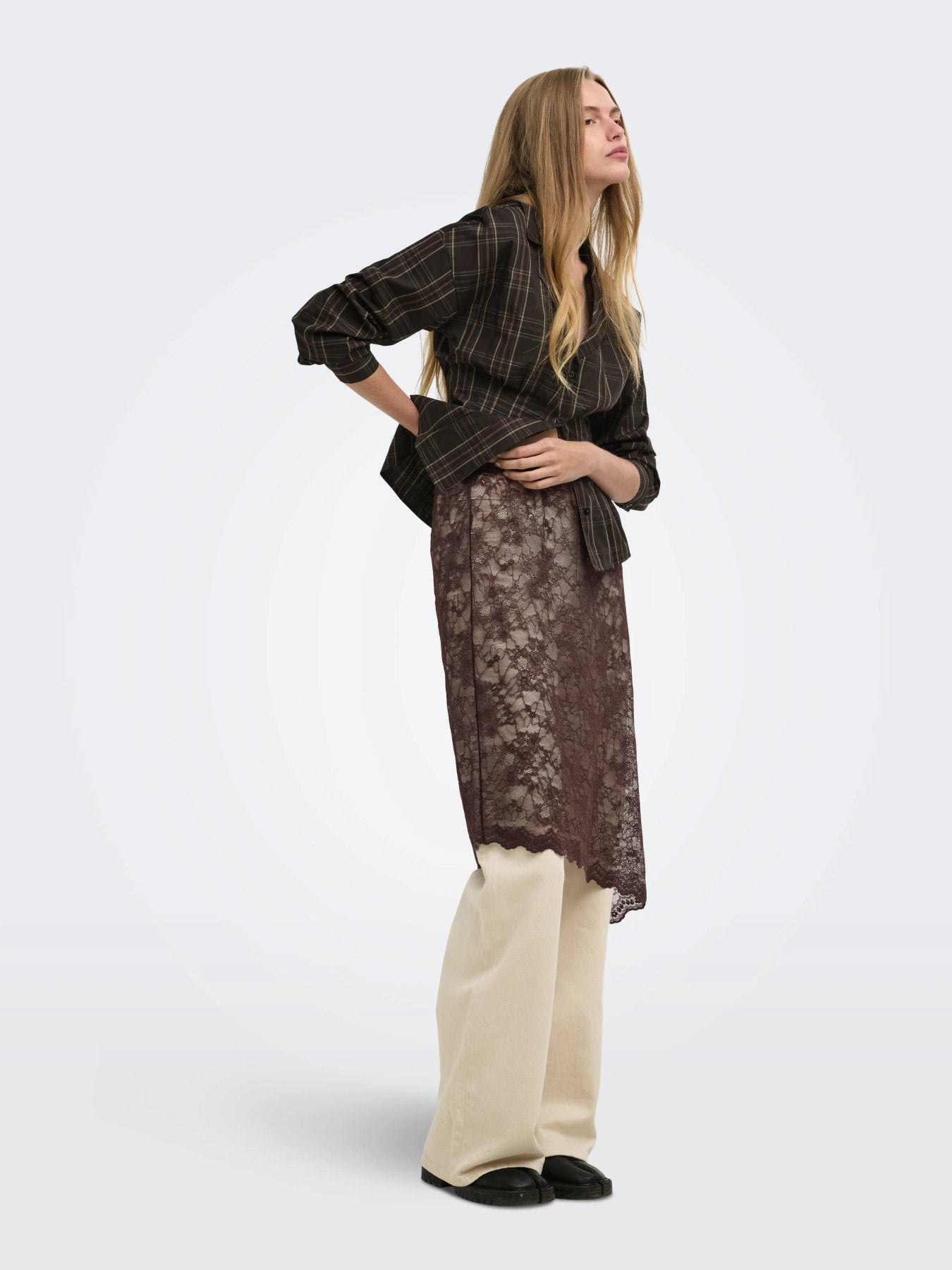ONLY SOBA LACE SKIRT WVN
