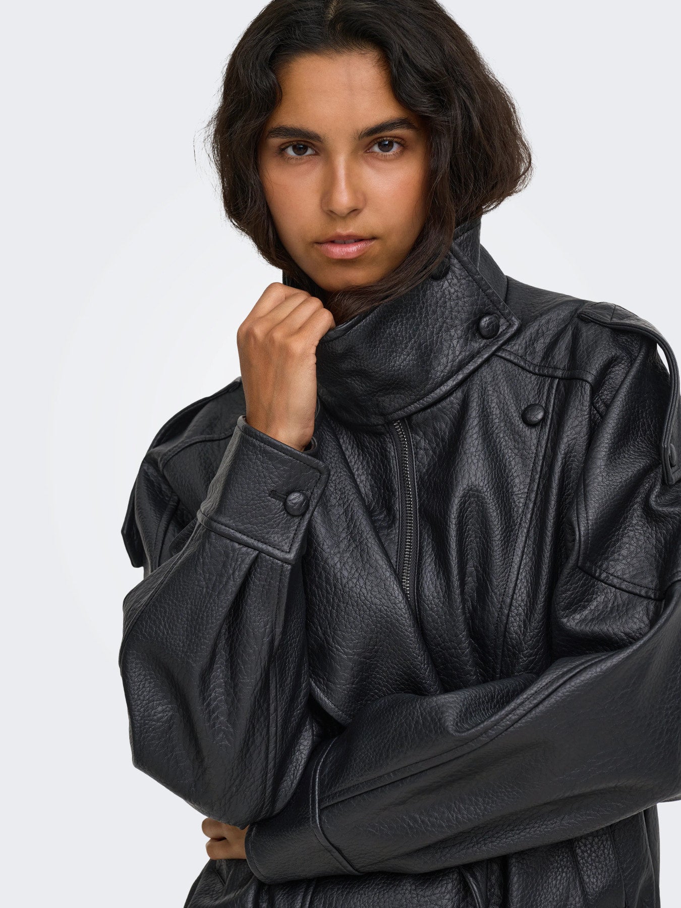 ONLY VANI L/S FAUX LEATHER JACKET PN