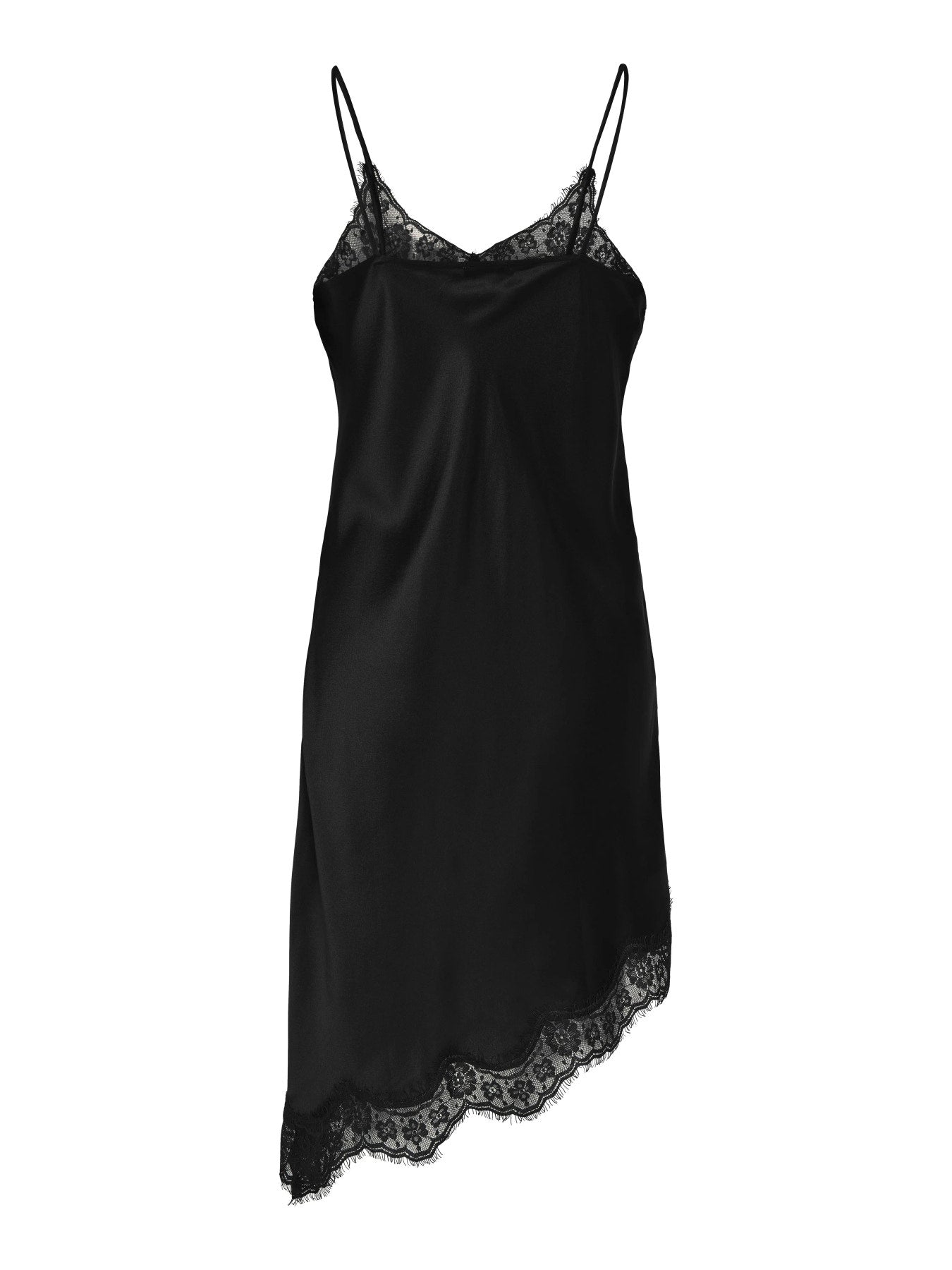 JDY CALLY S/L SINGLET DRESS WVN BLACK