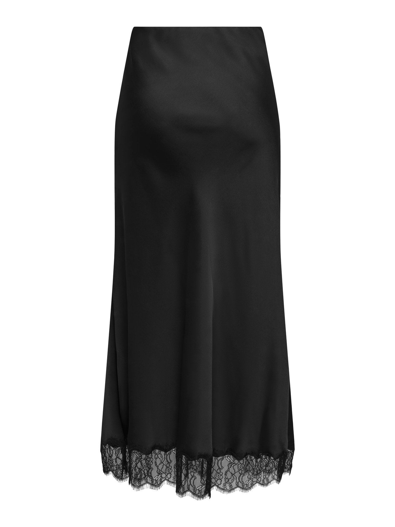 JDY CALLY MW MIDI SKIRT WVN BLACK