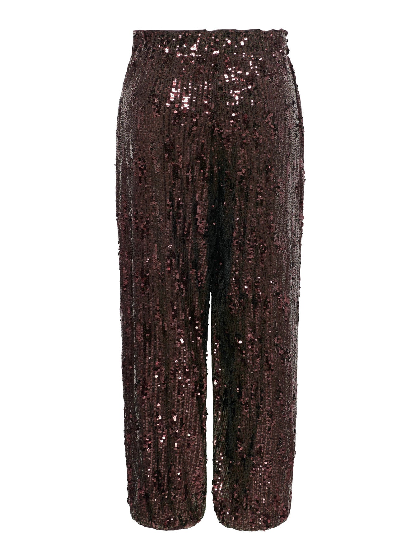 JDY LOLA SEQUIN BALLOON PANTS JRS Rum Raisin