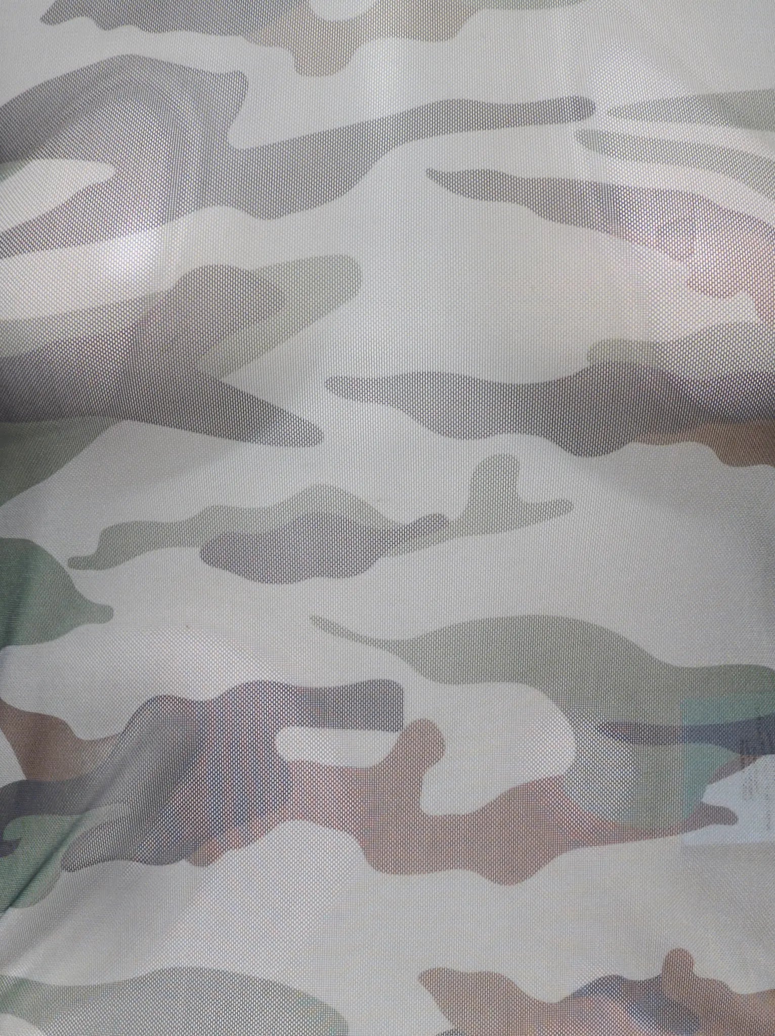 ONLY NOX BOATNECK BELL L/S TOP JRS Taupe Gray Camou calm