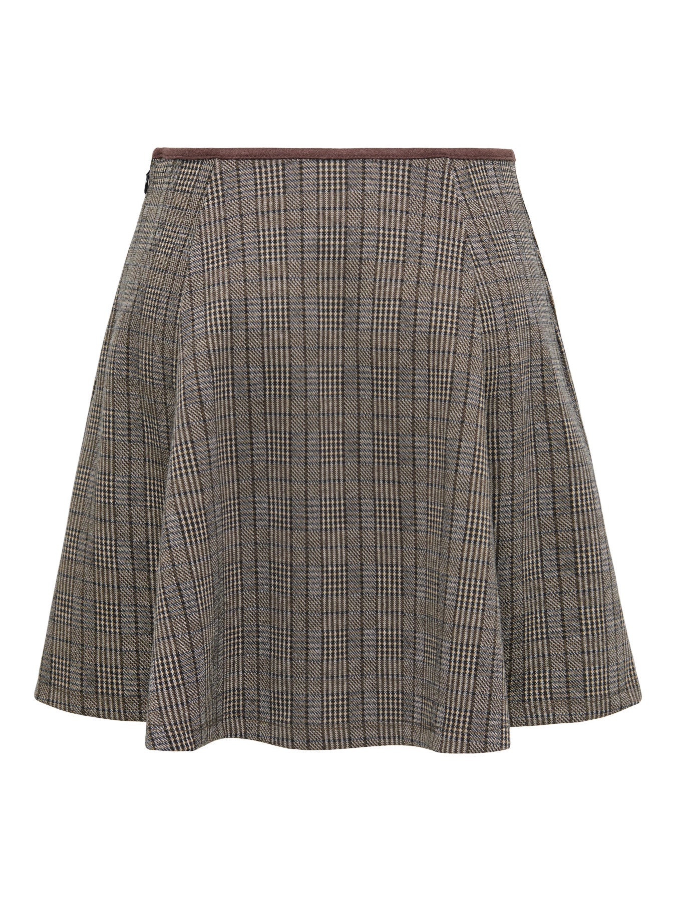 ONLY FENTY MW FLOWY CHECK SKIRT T