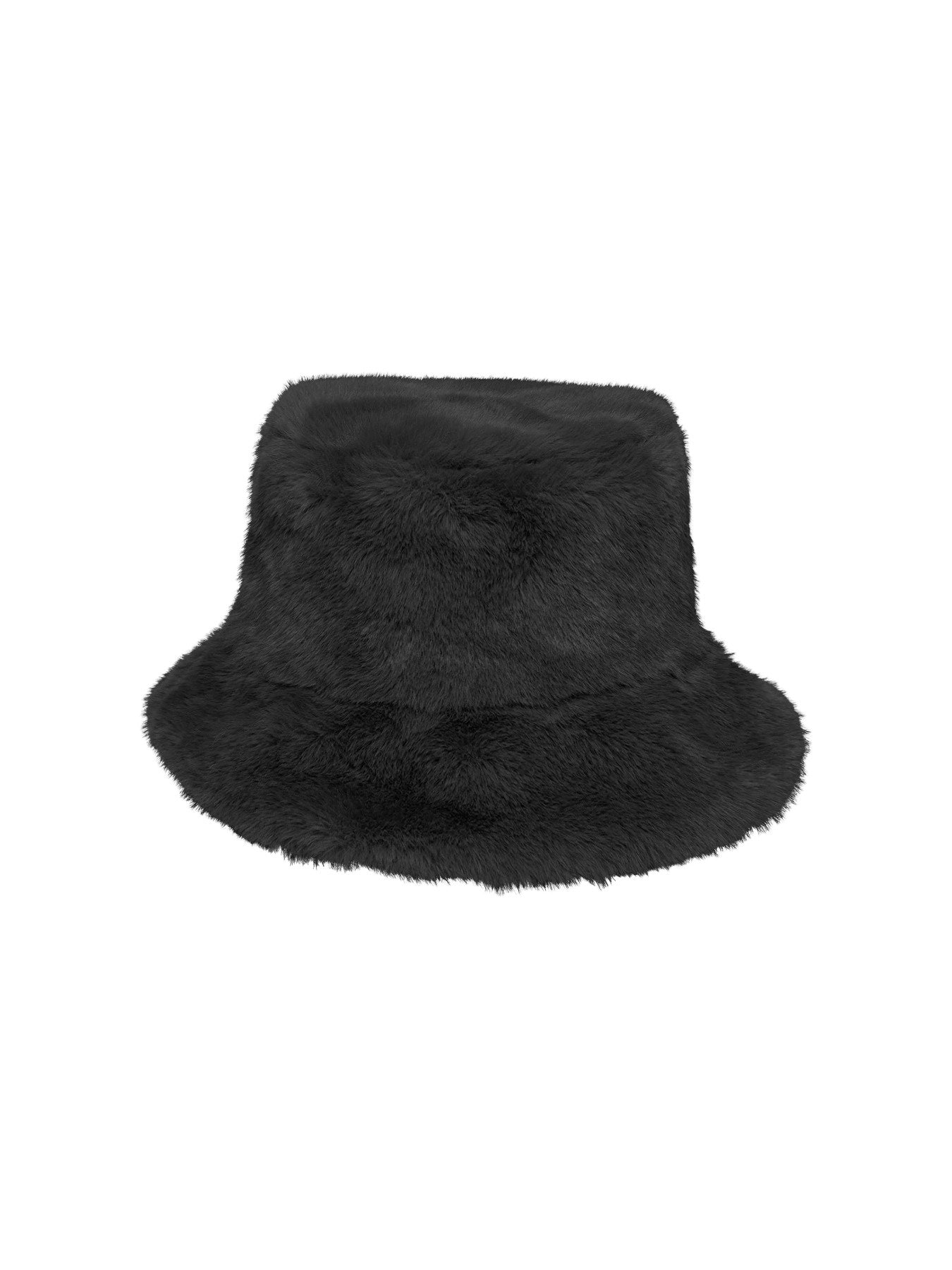 JDY BAKU FAUX FUR HAT OTW HAB Walnut Black
